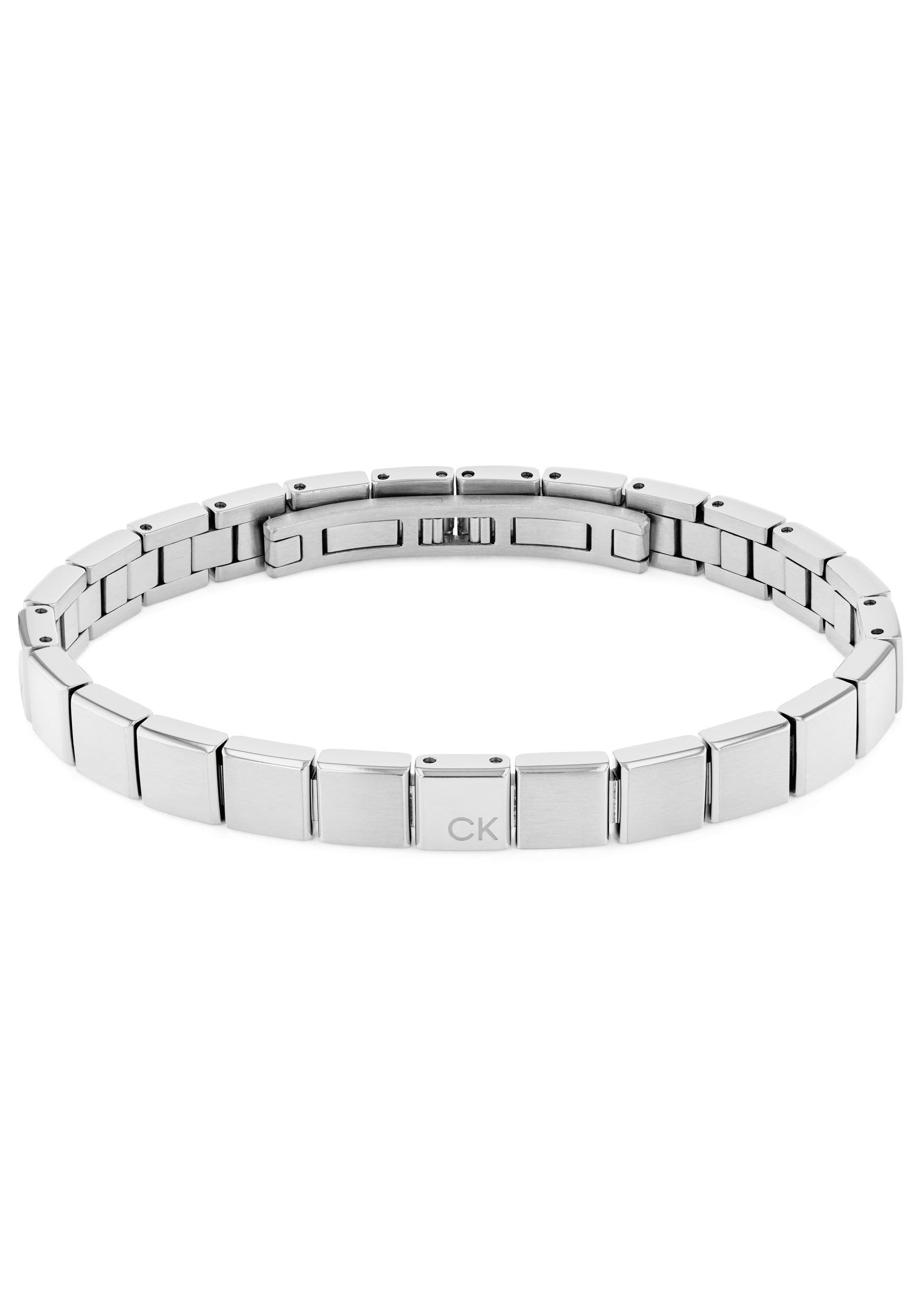 Calvin Klein Armband »Schmuck Edelstahl Armschmuck Gliederkette SQUARES« von Calvin Klein