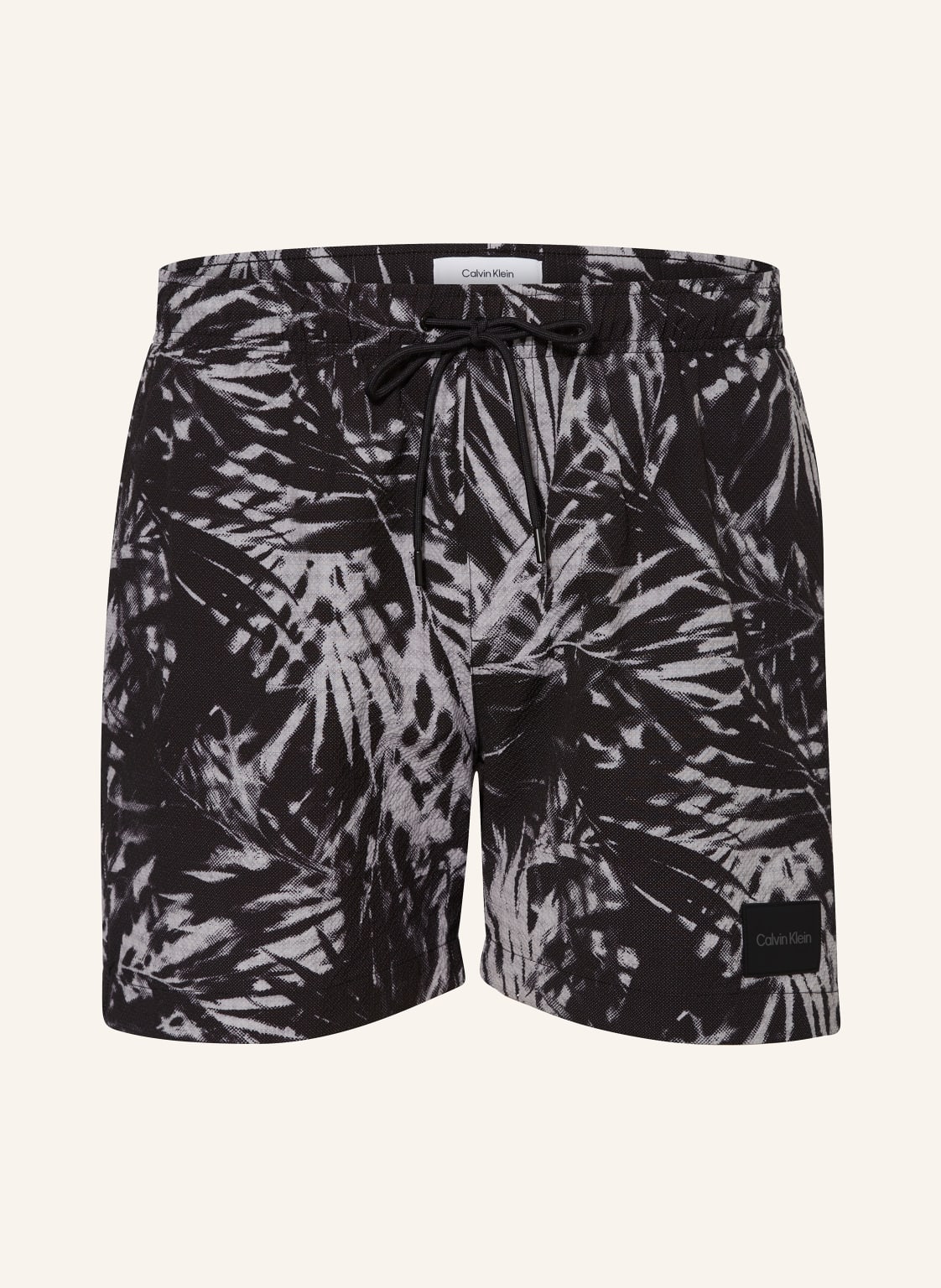 Calvin Klein Badeshorts Ck Prints schwarz von Calvin Klein