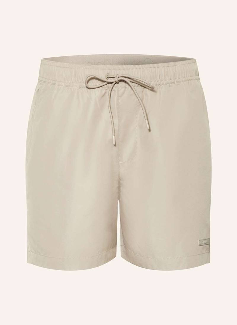 Calvin Klein Badeshorts Ck Refined gruen von Calvin Klein