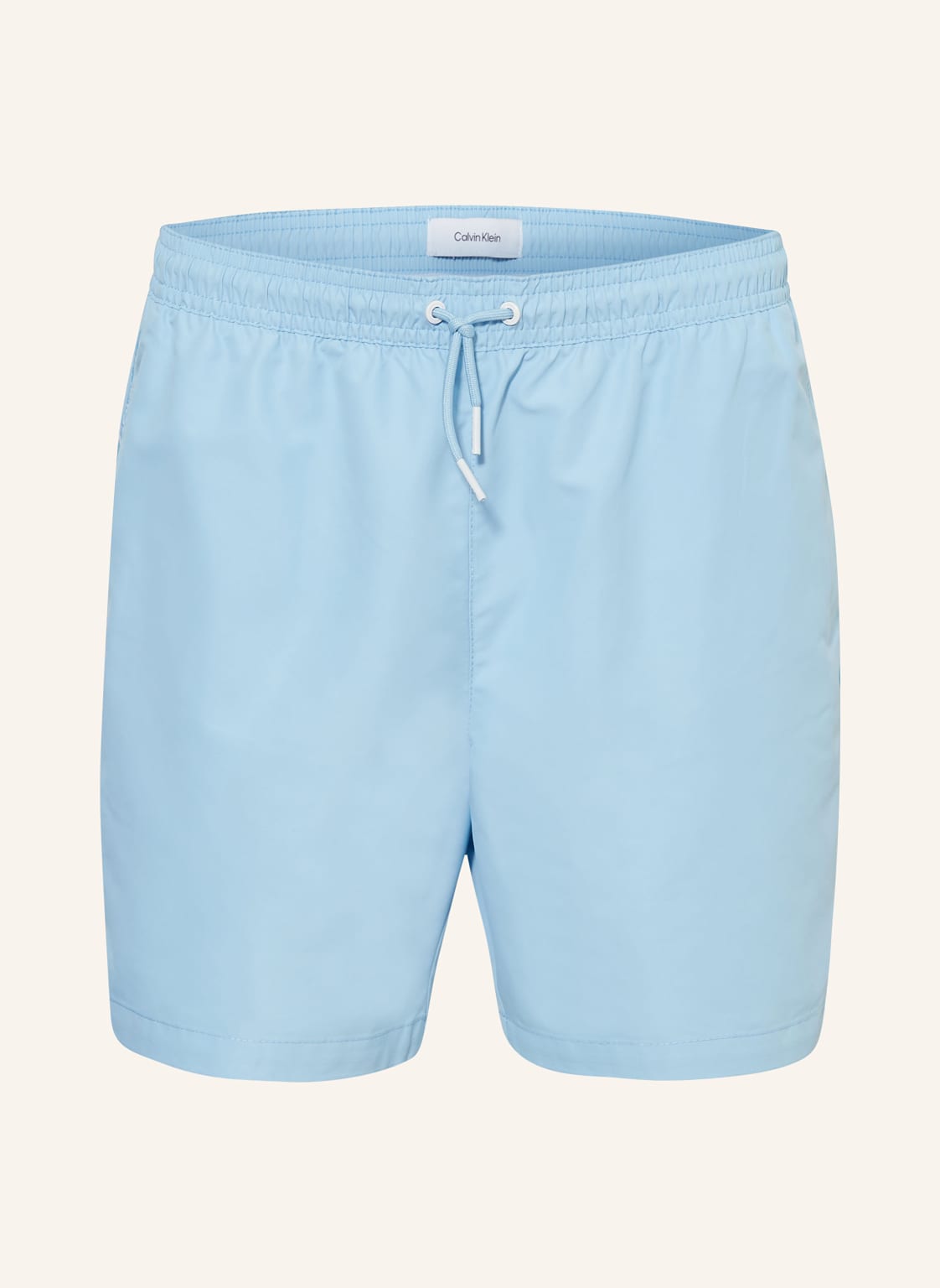 Calvin Klein Badeshorts Logo Tape blau von Calvin Klein