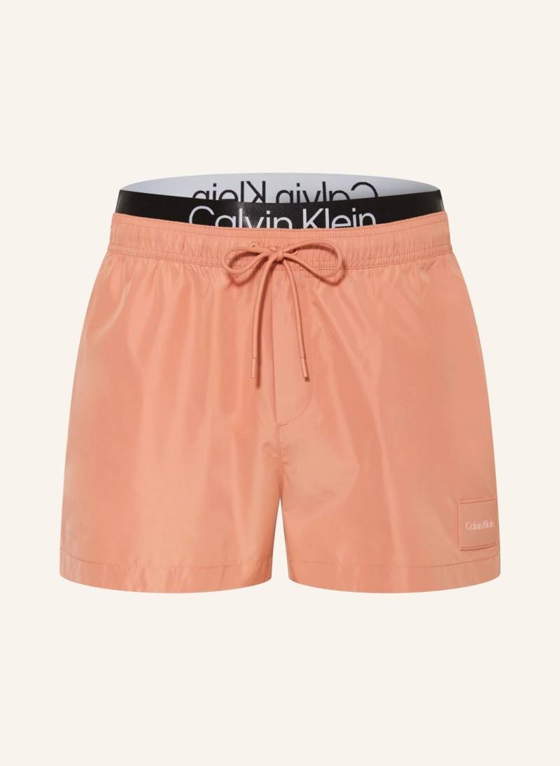 Calvin Klein Badeshorts Steel orange von Calvin Klein