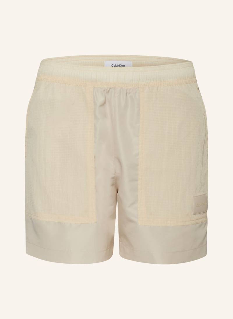 Calvin Klein Badeshorts beige von Calvin Klein