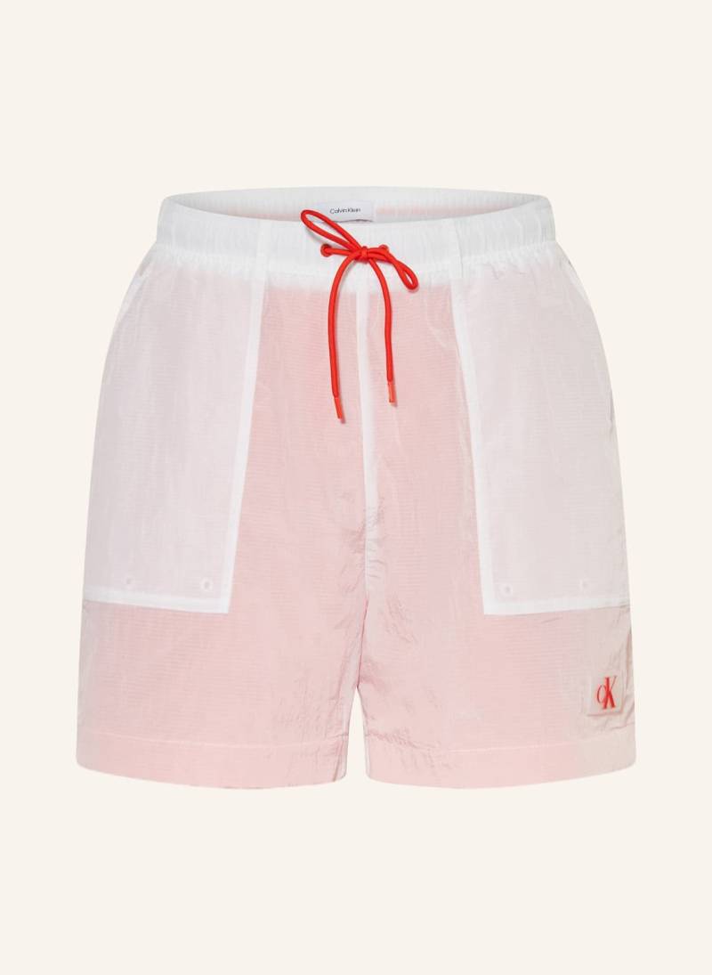 Calvin Klein Badeshorts Ck Monogram rosa von Calvin Klein