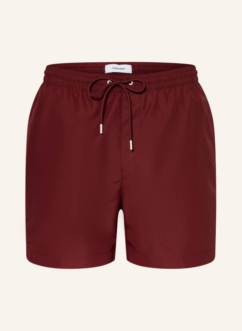 Calvin Klein Badeshorts rot von Calvin Klein