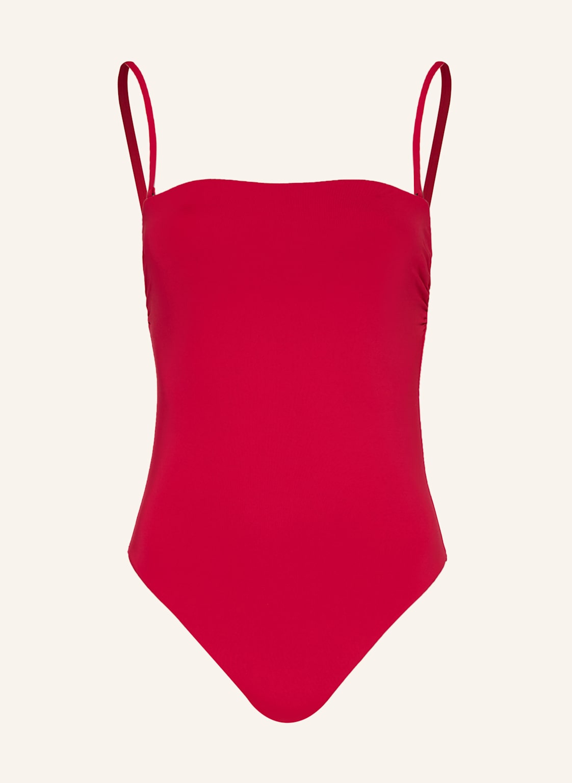 Calvin Klein Bandeau-Badeanzug rot Calvin Klein Bandeau-Badeanzug rot von Calvin Klein