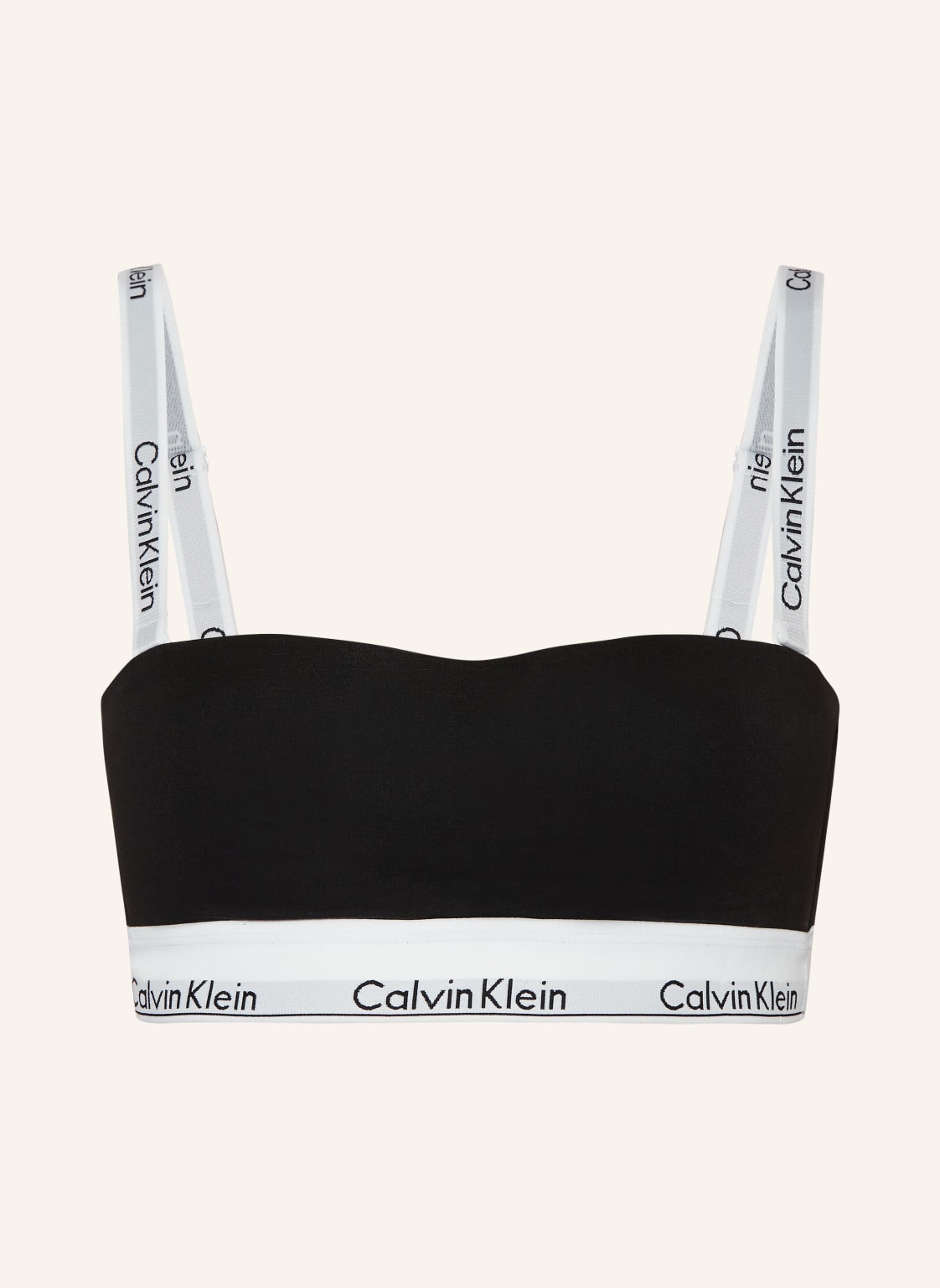 Calvin Klein Bandeau-Bh Modern Cotton schwarz von Calvin Klein