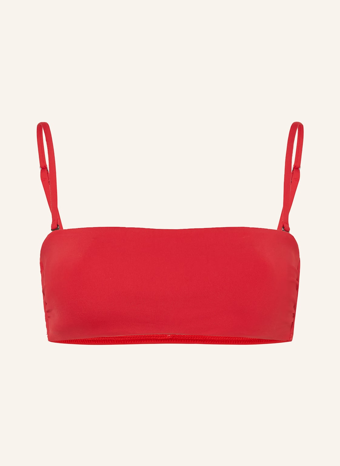 Calvin Klein Bandeau-Bikini-Top rot von Calvin Klein