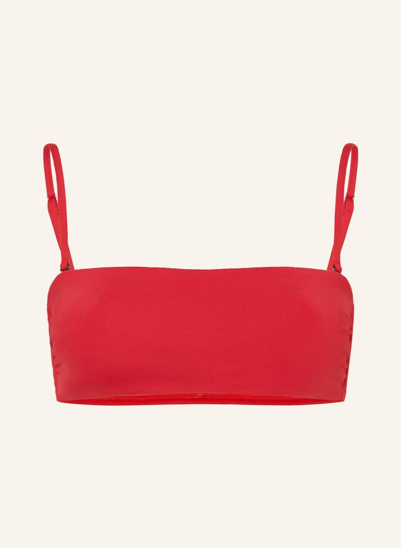 Calvin Klein Bandeau-Bikini-Top rot von Calvin Klein