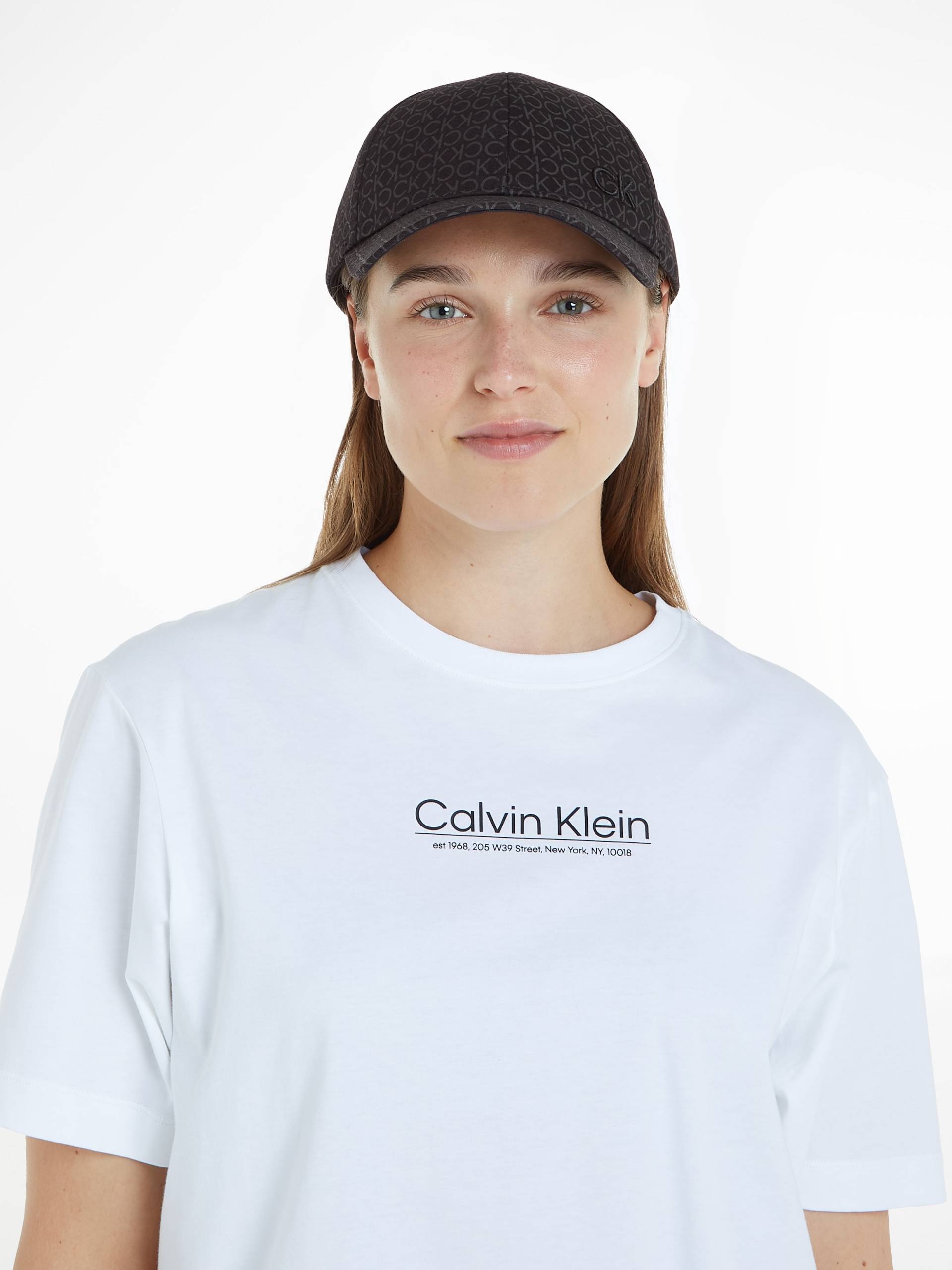 Calvin Klein Baseball Cap »CK MONOGRAM COTTON CAP« von Calvin Klein