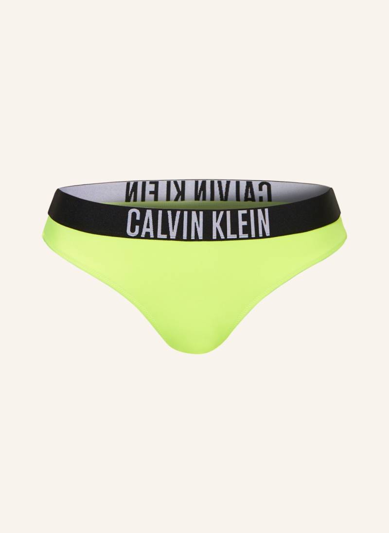 Calvin Klein Basic-Bikini-Hose Intense Power gelb von Calvin Klein