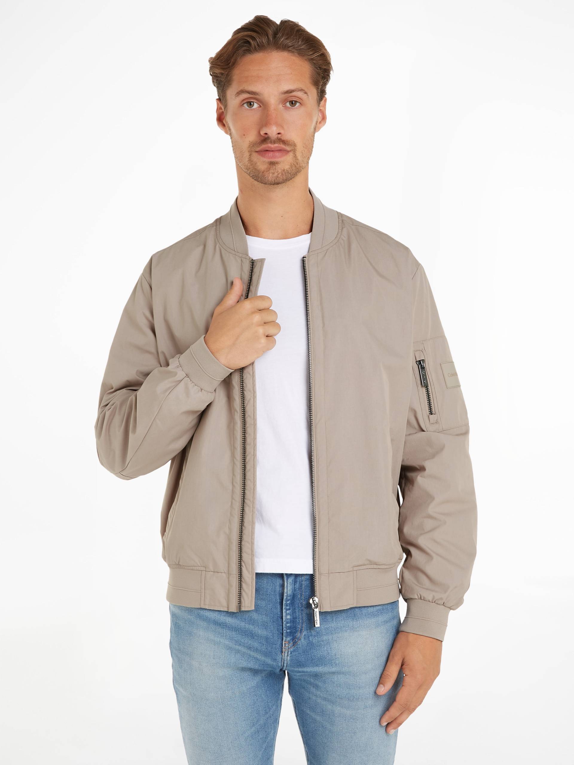 Calvin Klein Blouson »REC. COTTON NYLON HERO BOMBER« von Calvin Klein