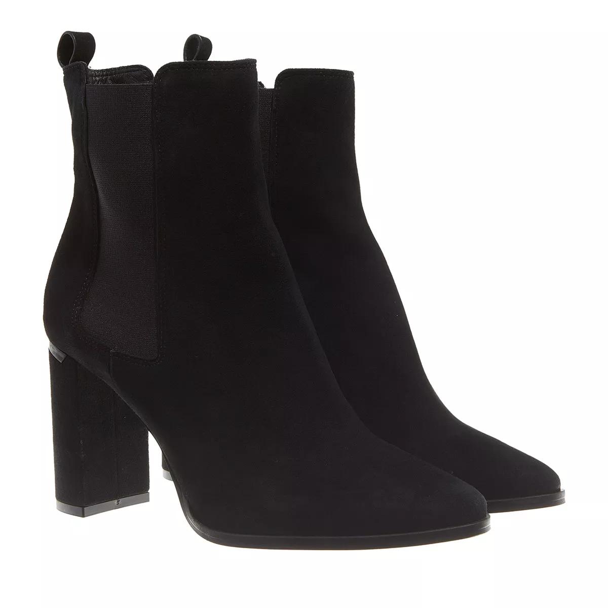 Calvin Klein Boots & Stiefeletten - Cup Heel Chelsea Boot 80 Sue - Gr. 36 (EU) - in Schwarz - für Damen von Calvin Klein