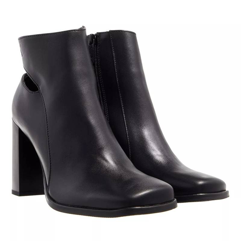 Calvin Klein Boots & Stiefeletten - Heel Zip Boot Lth - Gr. 39 (EU) - in Schwarz - für Damen von Calvin Klein