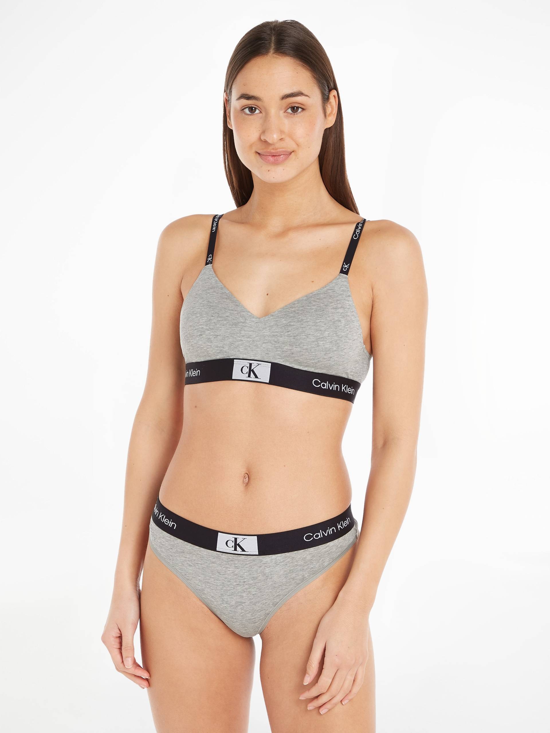 Calvin Klein Underwear Bralette-BH, mit klassischem CK-Logobund von Calvin Klein Underwear