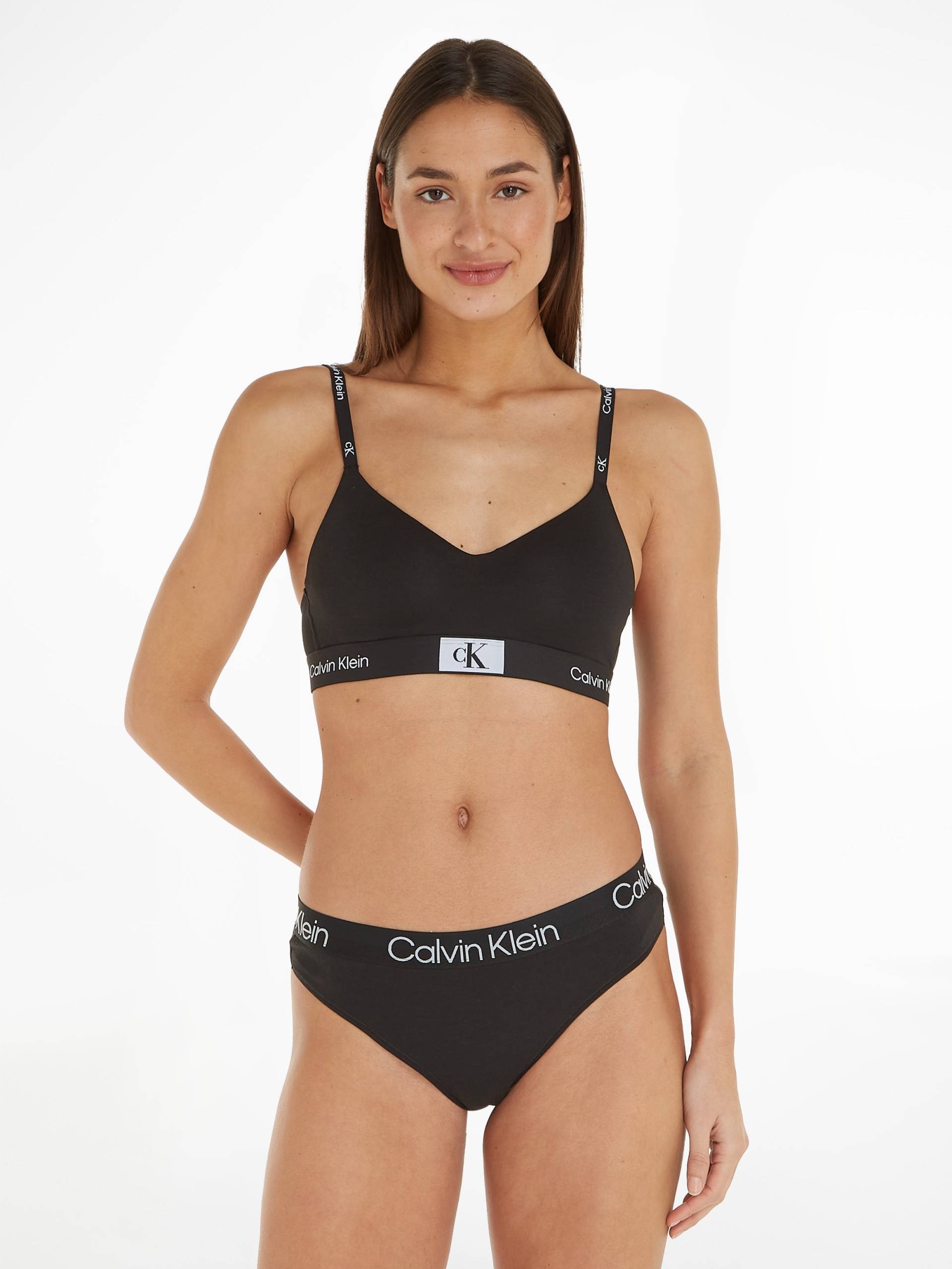 Calvin Klein Underwear Bralette-BH, mit klassischem CK-Logobund von Calvin Klein Underwear