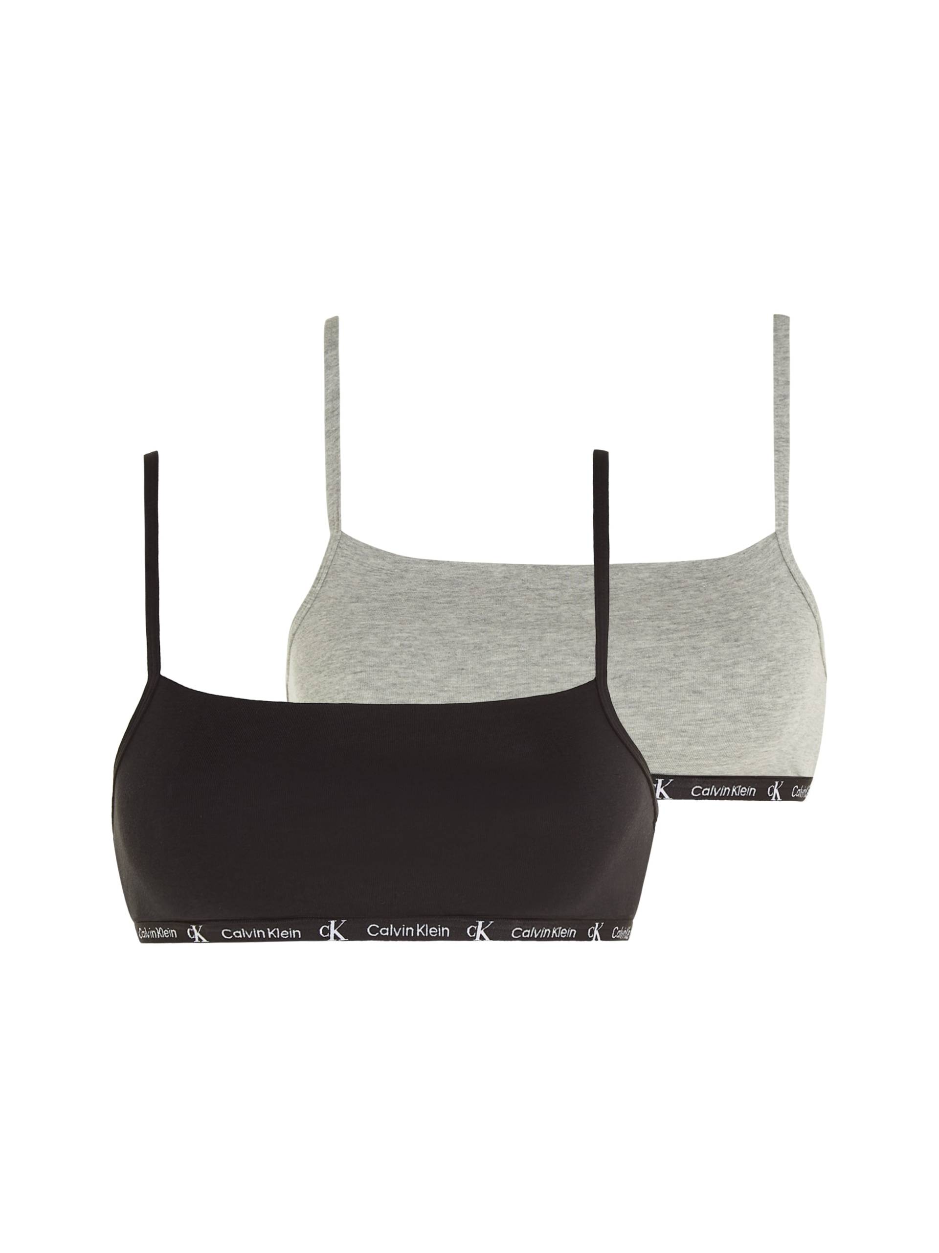 Calvin Klein Underwear Bralette-BH »UNLINED BRALETTE 2PK«, (Packung, 2 tlg., 2er-Pack), mit klassischem CK-Logobündchen von Calvin Klein Underwear