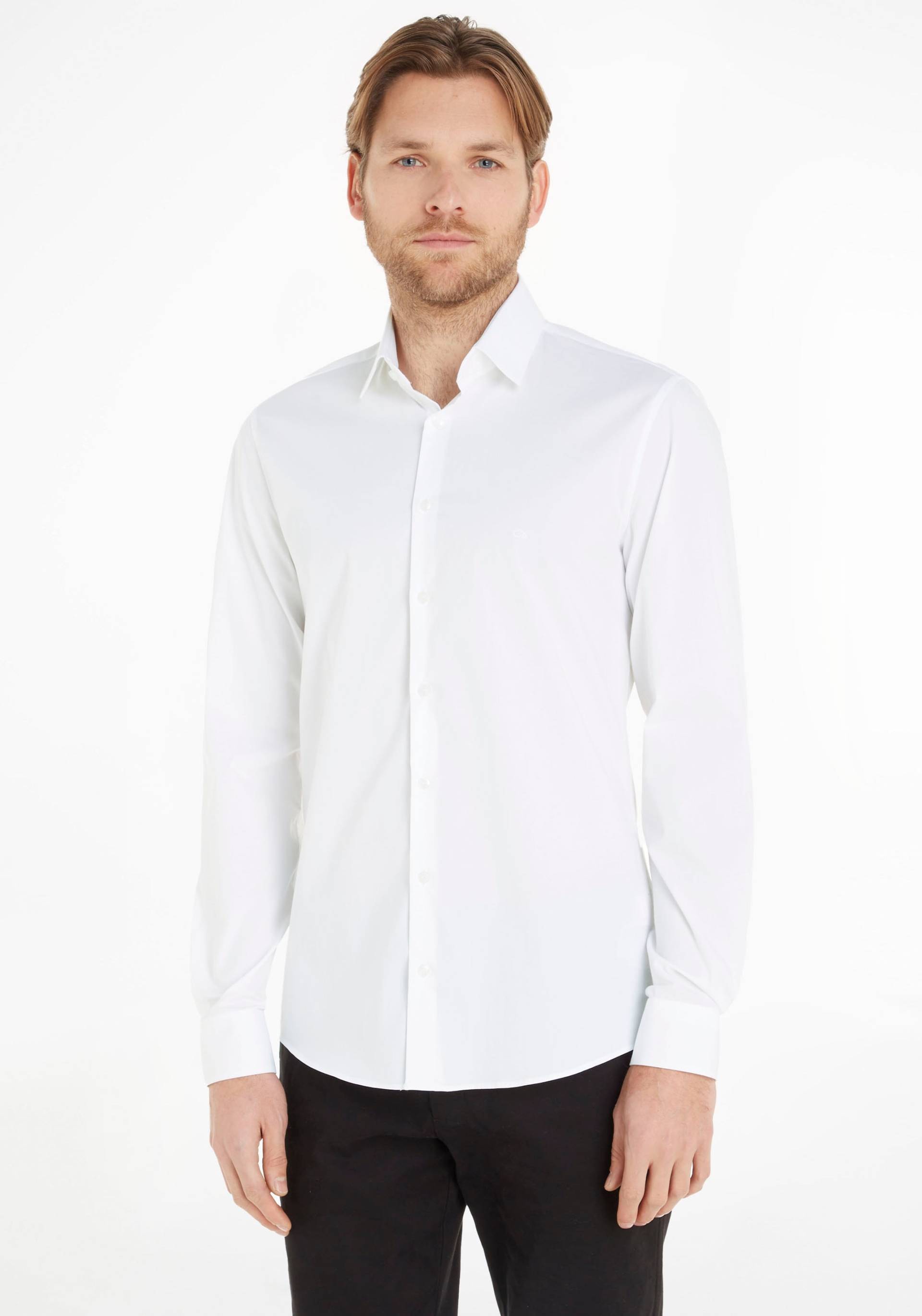 Calvin Klein Businesshemd »POPLIN STRETCH SLIM SHIRT« von Calvin Klein