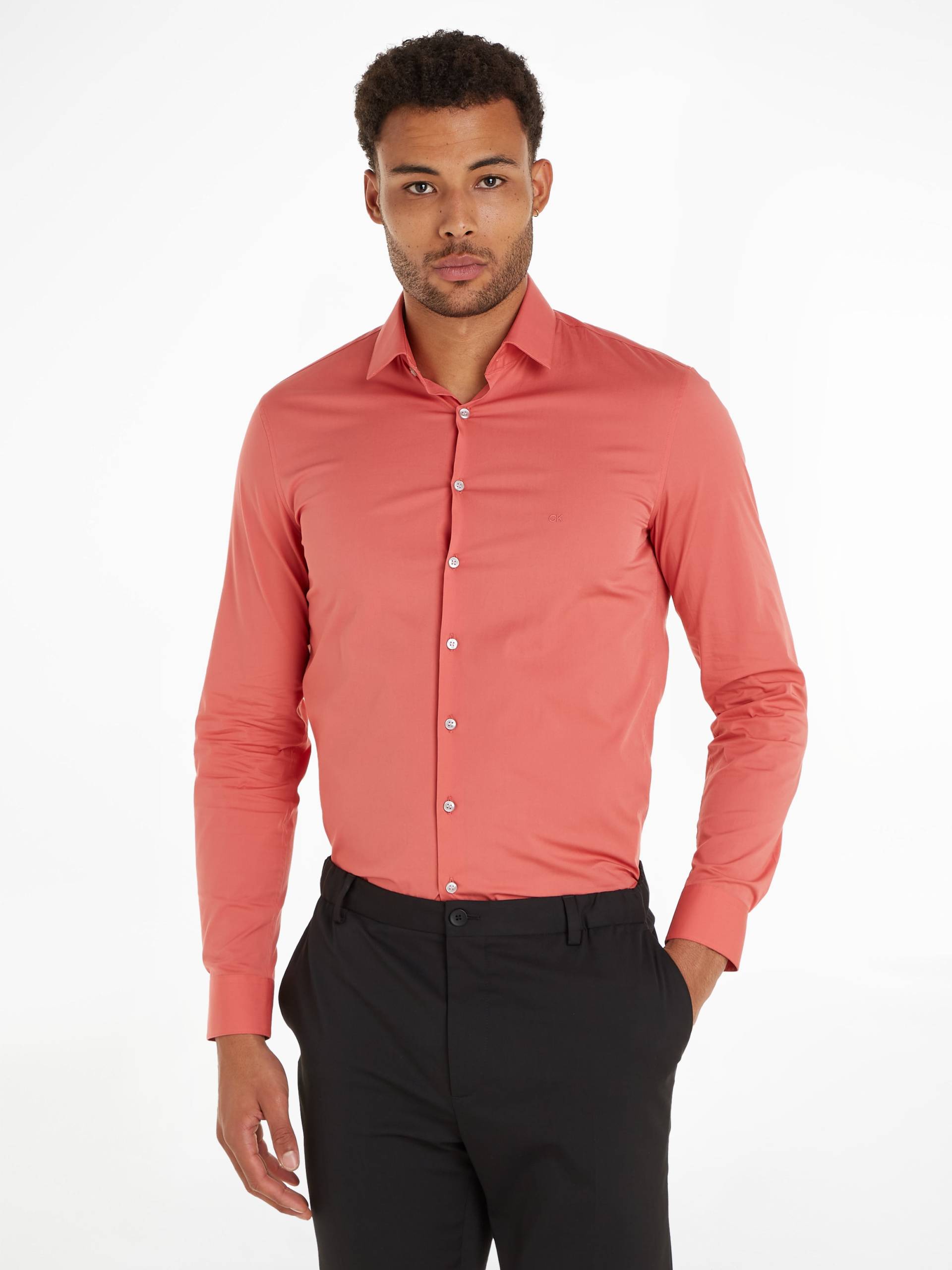 Calvin Klein Businesshemd »POPLIN STRETCH SLIM SHIRT« von Calvin Klein