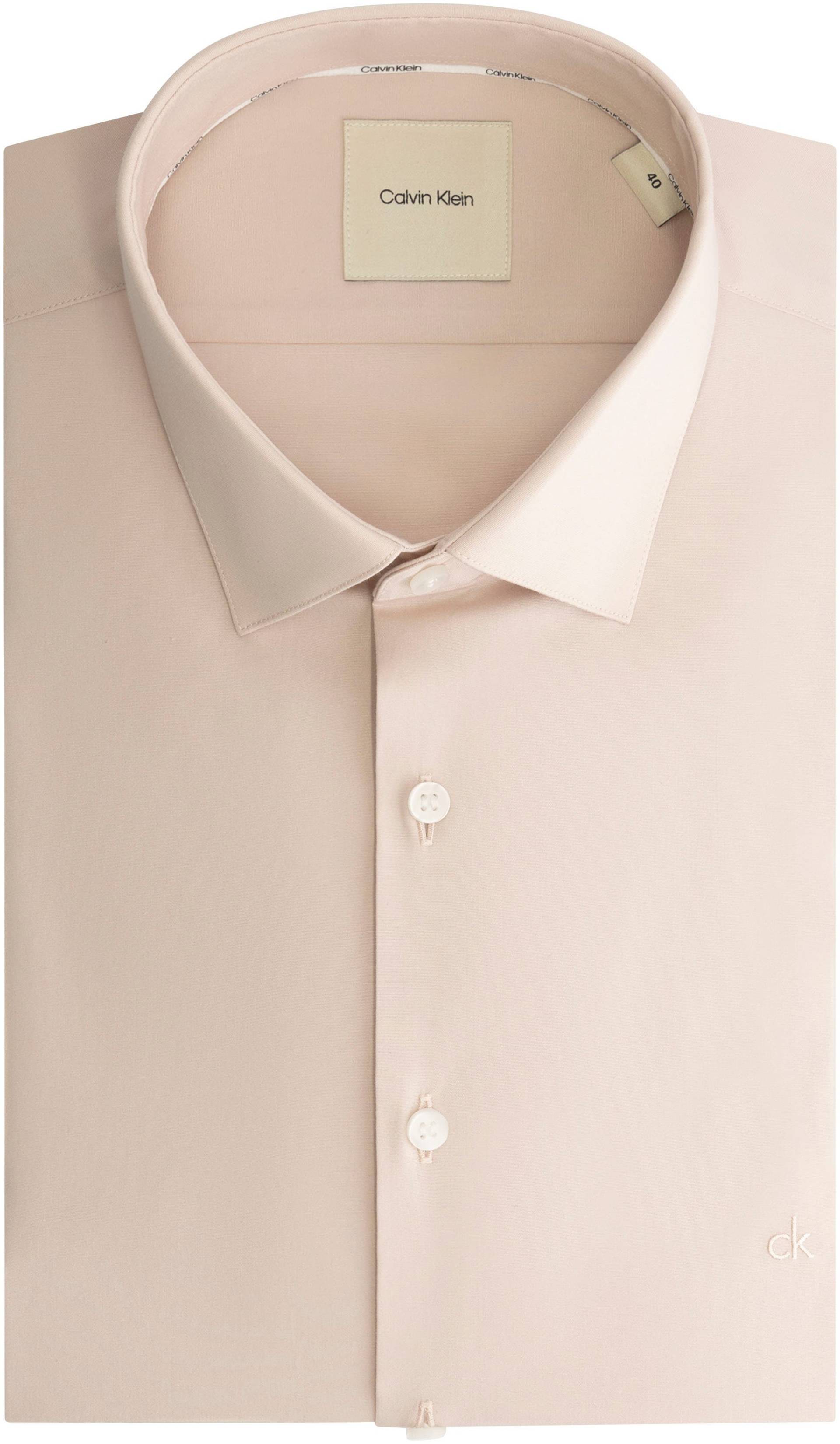 Calvin Klein Businesshemd »POPLIN STRETCH SLIM SHIRT«, mit Kentkragen, Logoprint auf Brusthöhe Calvin Klein Businesshemd »POPLIN STRETCH SLIM SHIRT«, mit Kentkragen, Logoprint auf Brusthöhe von Calvin Klein