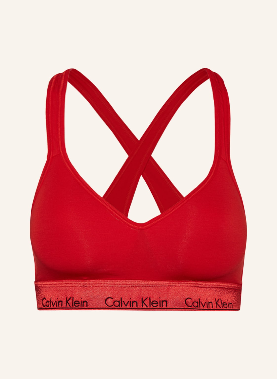 Calvin Klein Bustier Modern Cotton rot von Calvin Klein