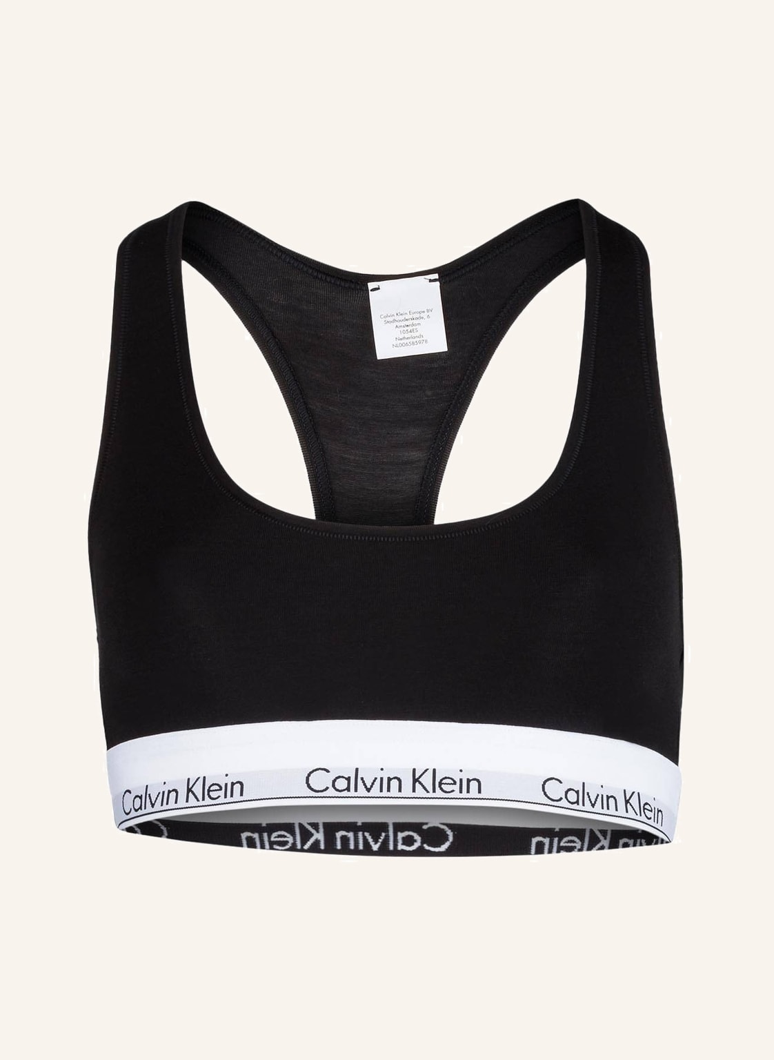Calvin Klein Bustier Modern Cotton schwarz von Calvin Klein