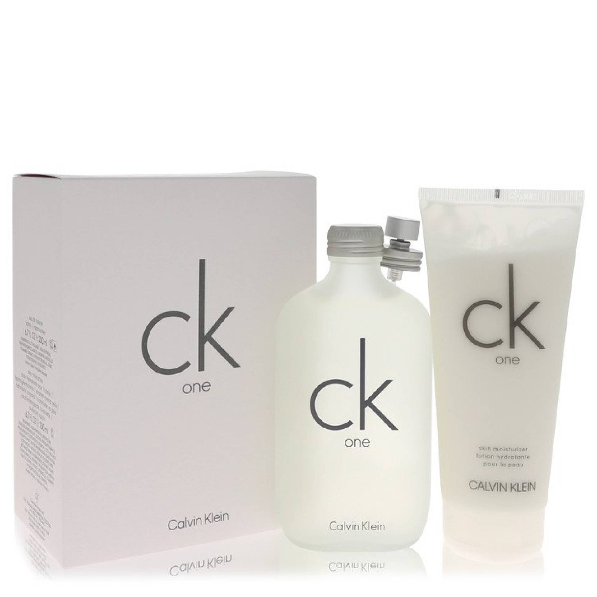 Calvin Klein CK ONE Gift Set -- 198 ml Eau De Toilette Spray + 198 ml Body Moisturizer Calvin Klein CK ONE Gift Set -- 198 ml Eau De Toilette Spray + 198 ml Body Moisturizer von Calvin Klein