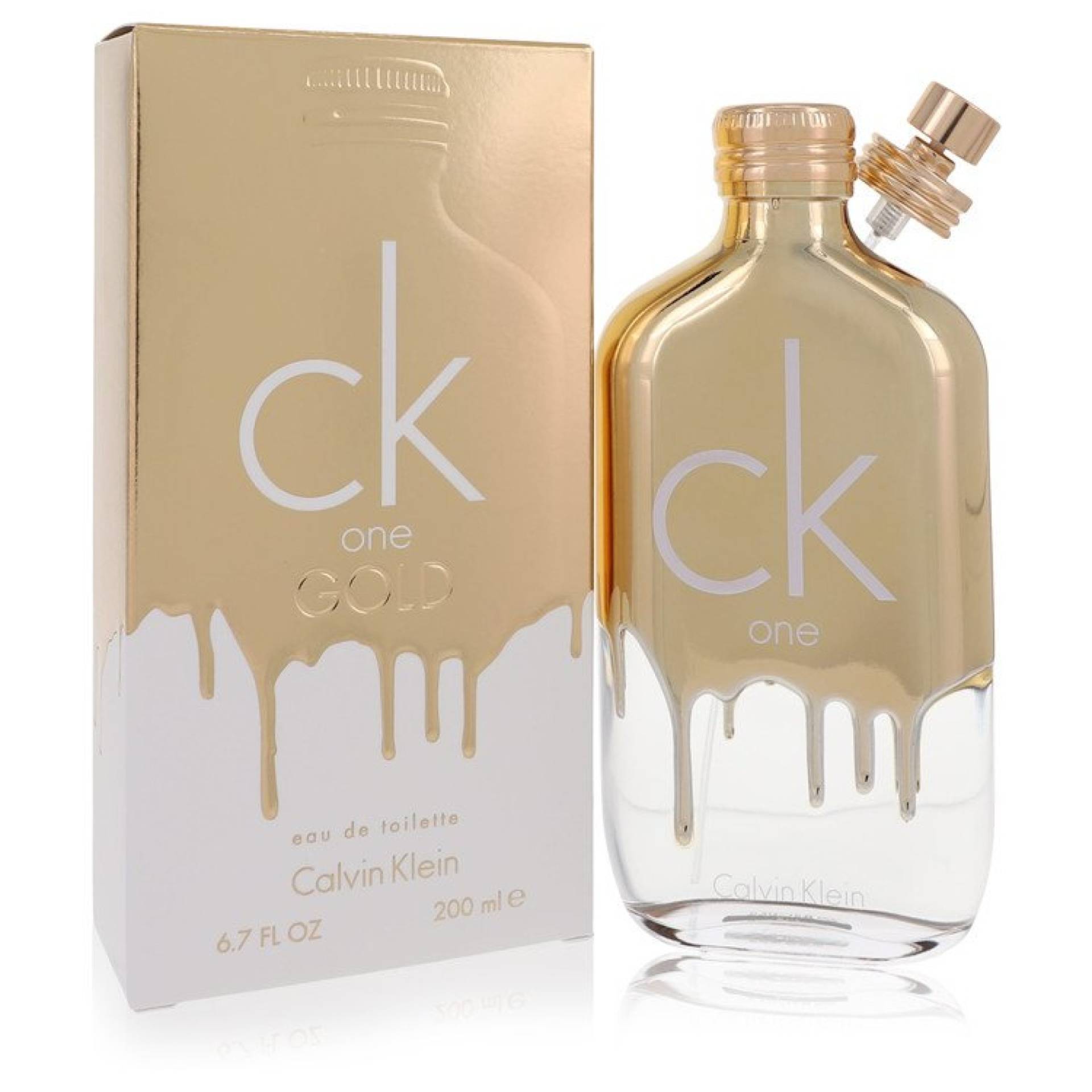 Calvin Klein CK One Gold Eau De Toilette Spray (Unisex) 200 ml von Calvin Klein