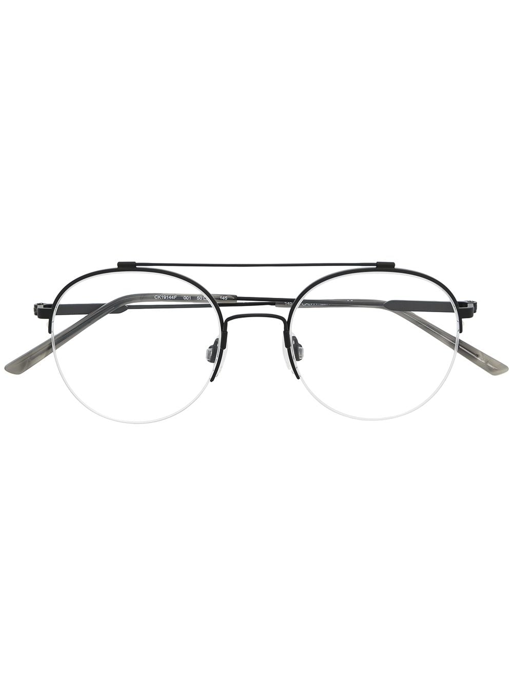 Calvin Klein CK19144 round-frame glasses - Black von Calvin Klein
