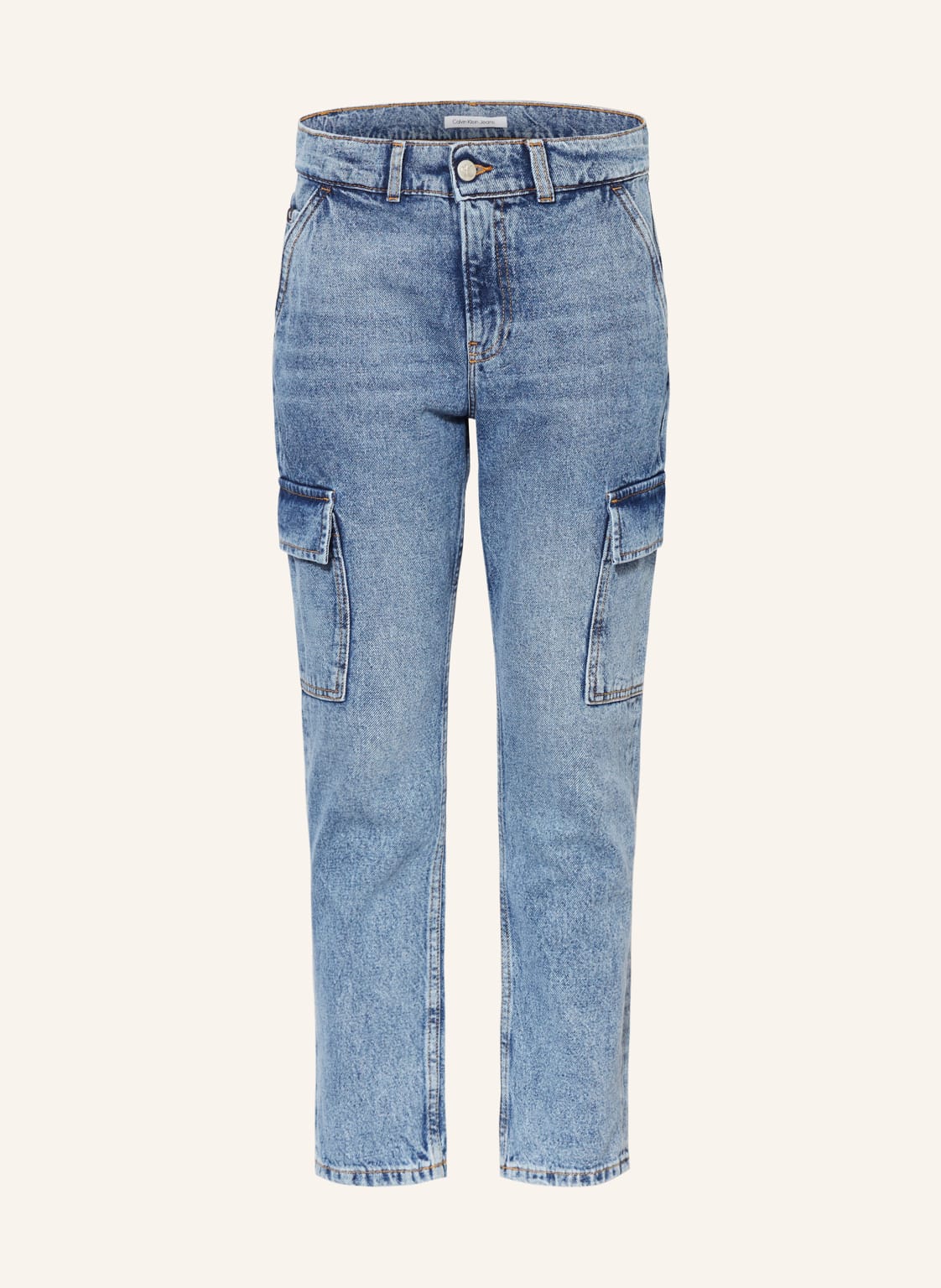 Calvin Klein Cargojeans blau von Calvin Klein