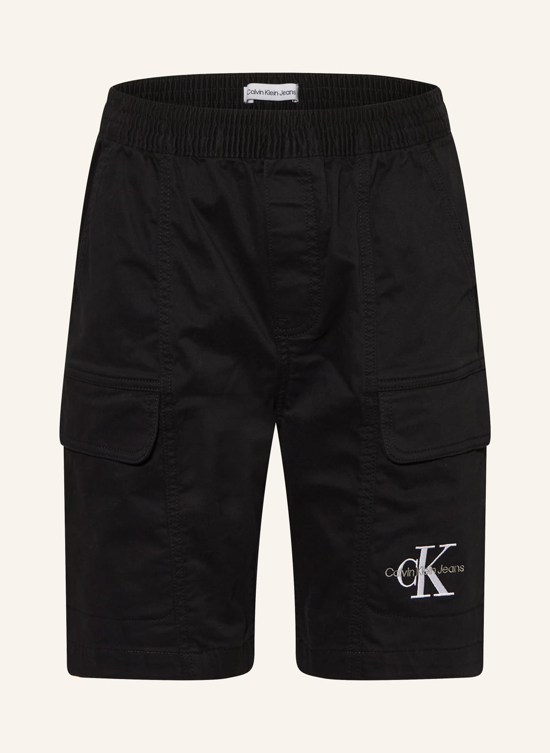 Calvin Klein Cargoshorts weiss von Calvin Klein