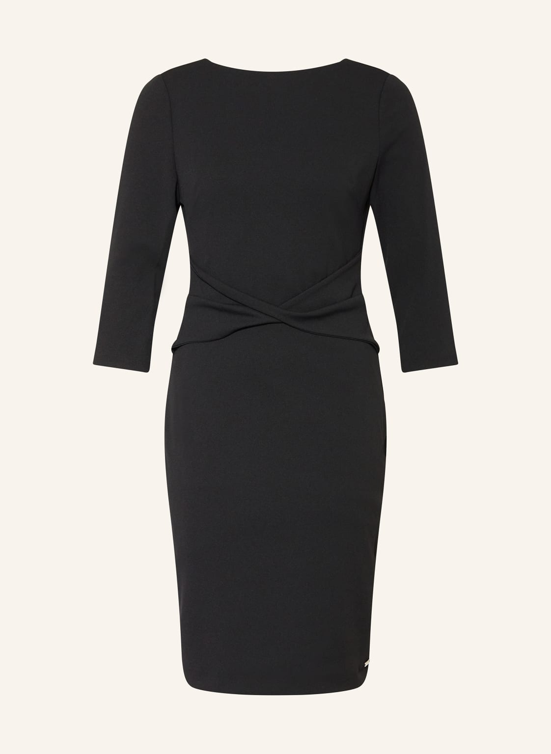 Calvin Klein Etuikleid Mit 3/4-Arm schwarz Calvin Klein Etuikleid Mit 3/4-Arm schwarz von Calvin Klein
