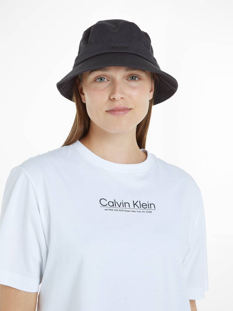 Calvin Klein Fischerhut »METAL LETTERING CANVAS BUCKET« von Calvin Klein