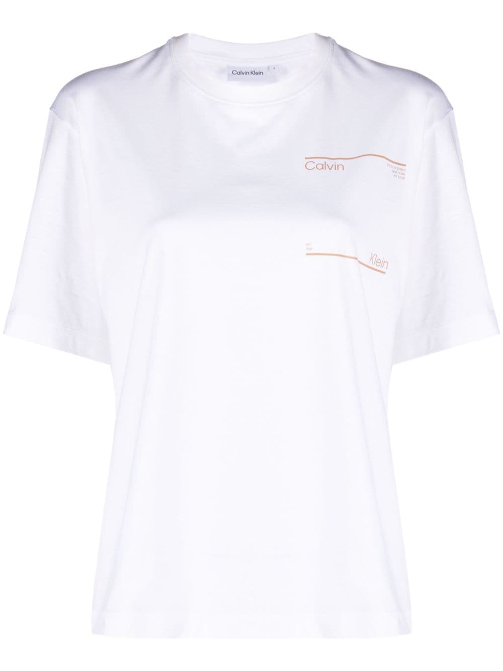 Calvin Klein Future Archive cotton T-shirt - White von Calvin Klein