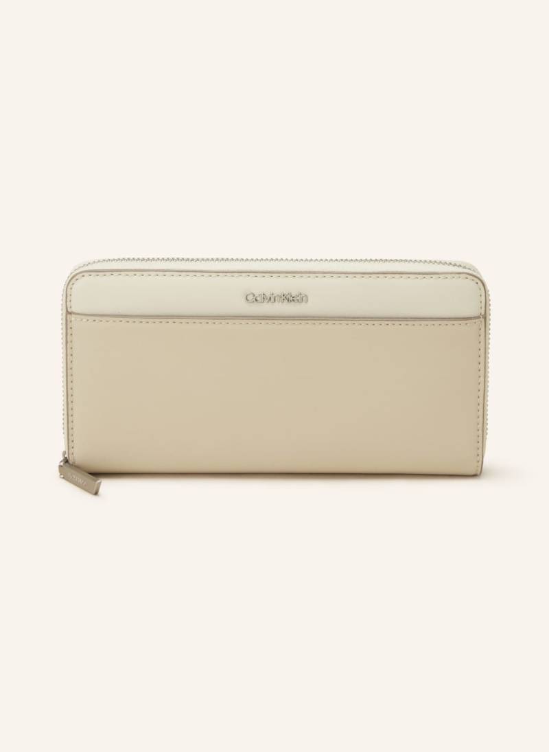 Calvin Klein Geldbörse beige von Calvin Klein