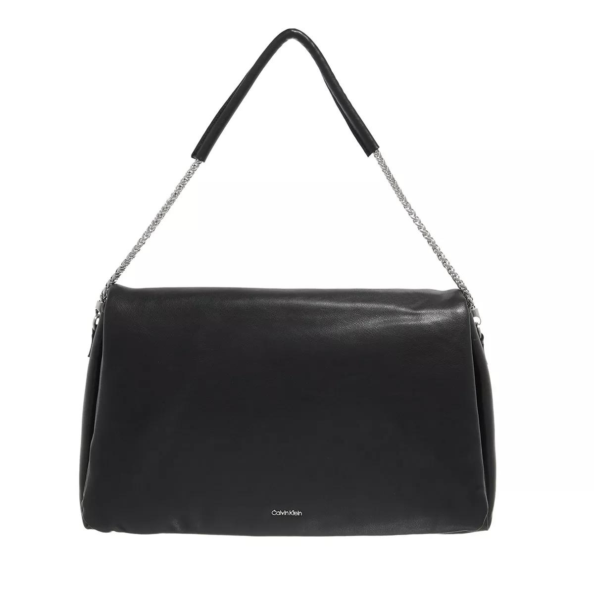 Calvin Klein Henkeltasche - Puffed Shoulder Bag - Gr. unisize - in Schwarz - für Damen von Calvin Klein