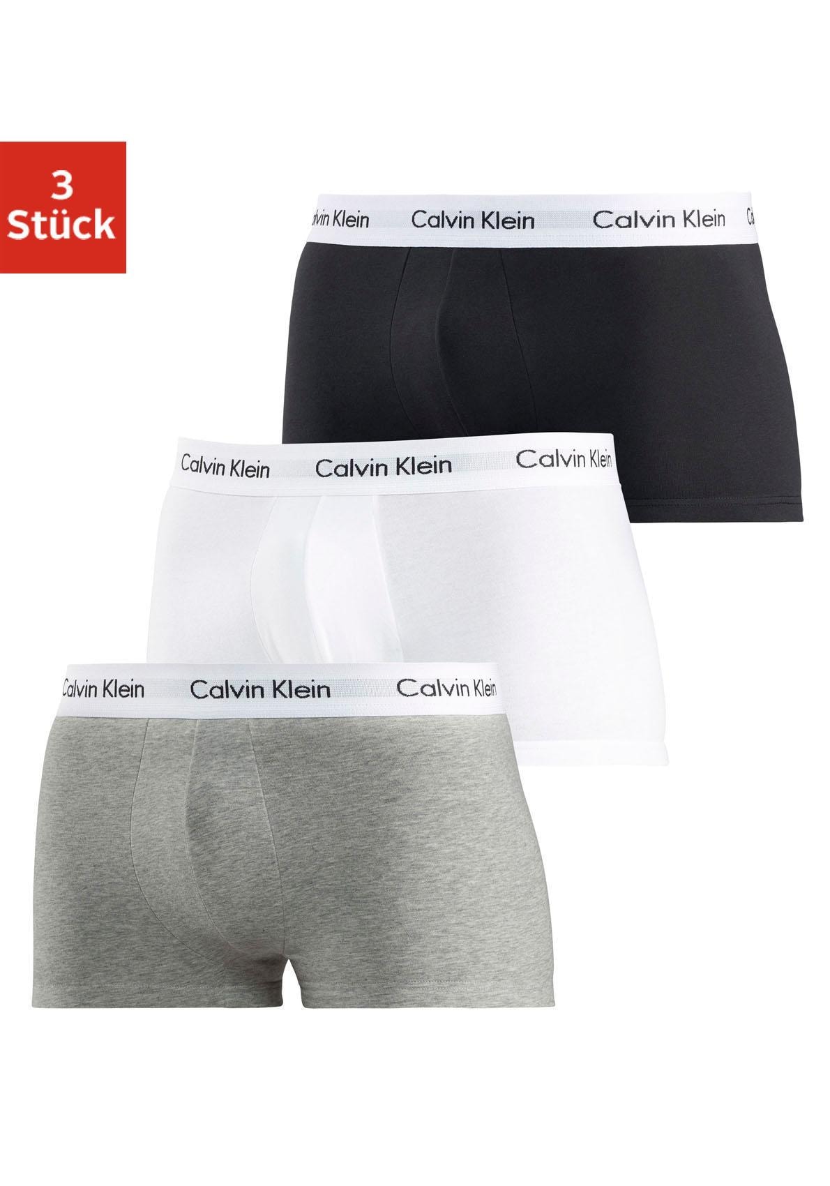 Calvin Klein Underwear Hipster, (3 St.), mit weissem Webbund von Calvin Klein Underwear