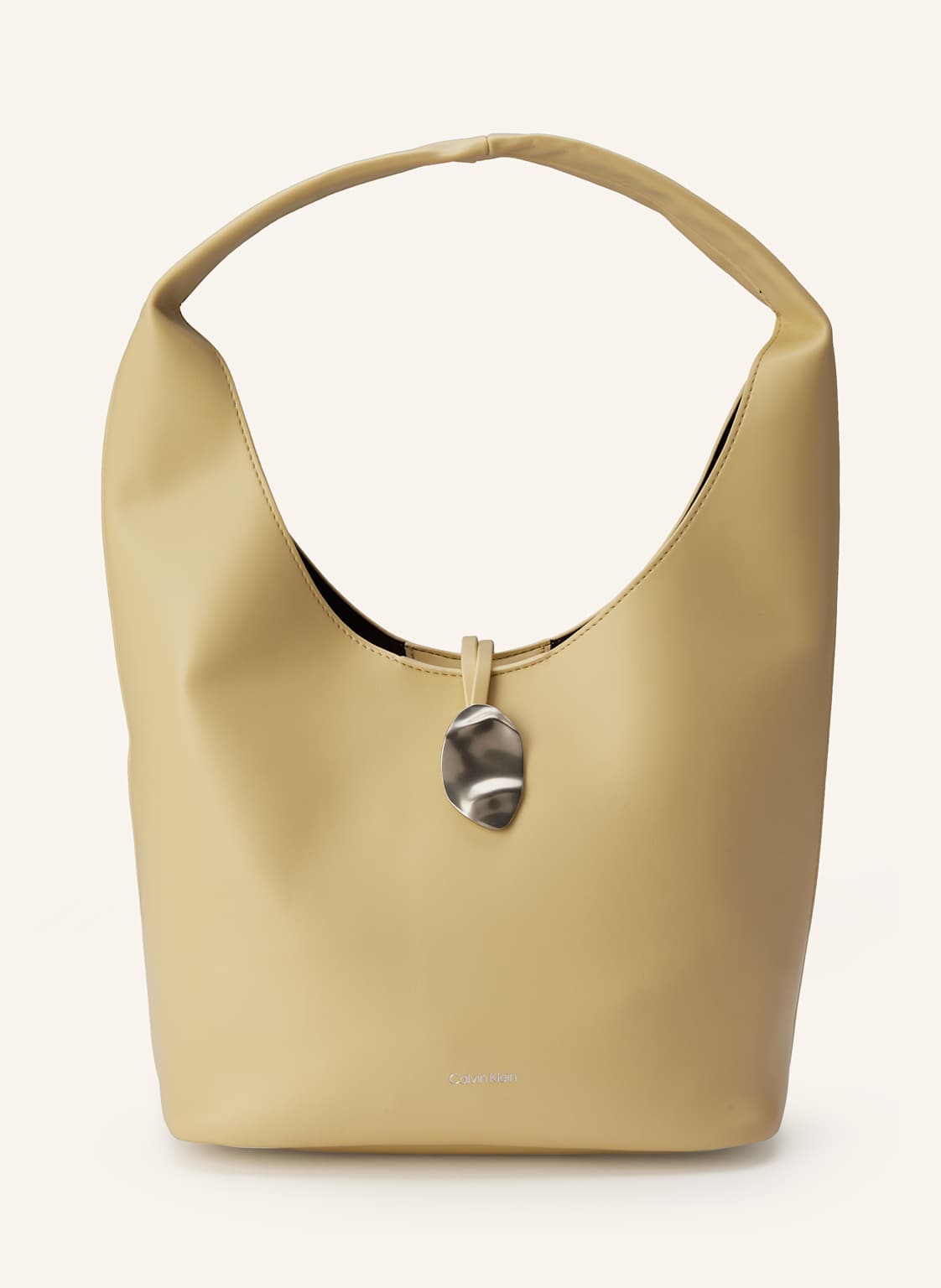 Calvin Klein Hobo-Bag Small Mit Pouch gelb von Calvin Klein