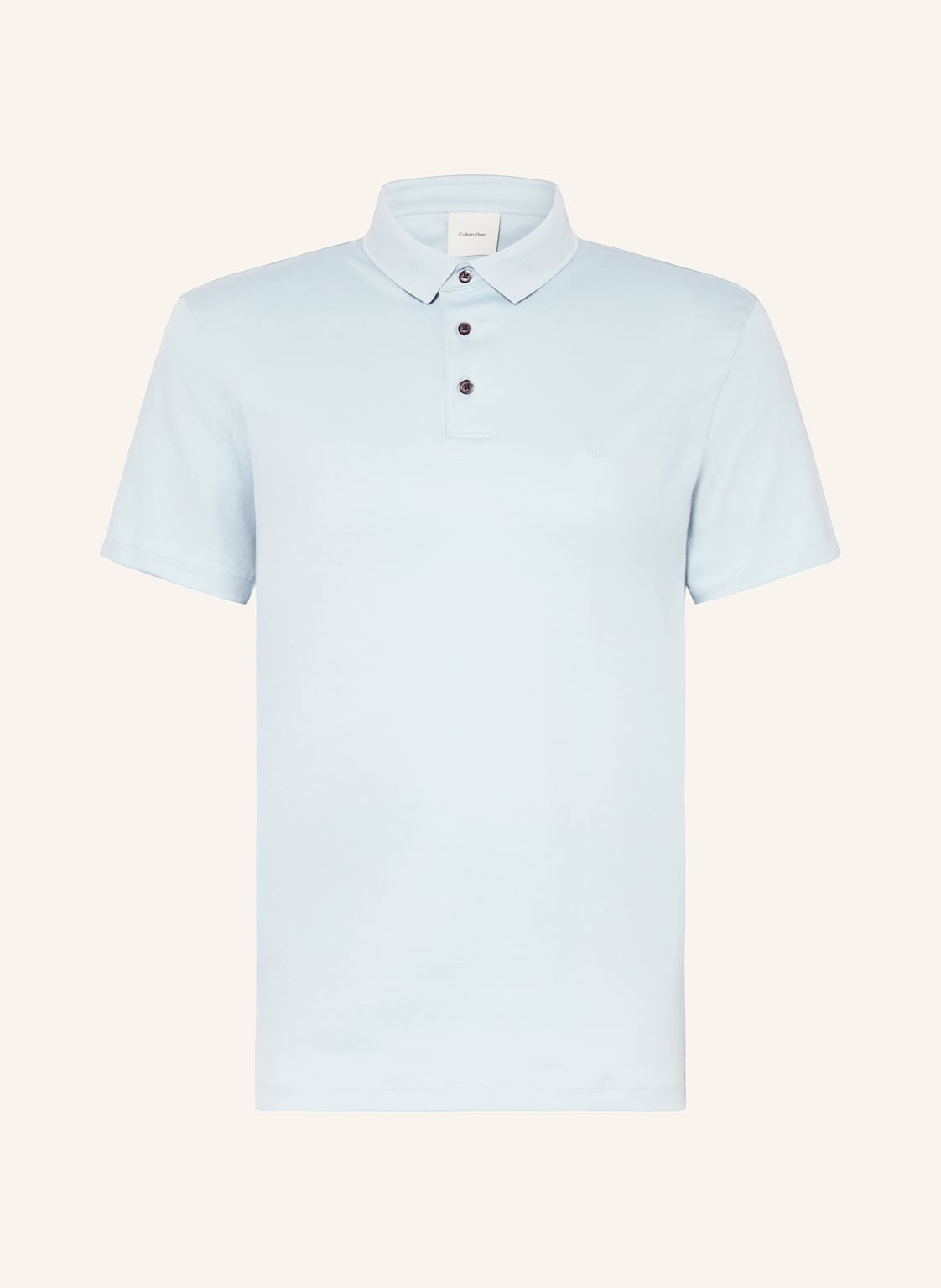 Calvin Klein Jersey-Poloshirt Classic Fit blau Calvin Klein Jersey-Poloshirt Classic Fit blau von Calvin Klein