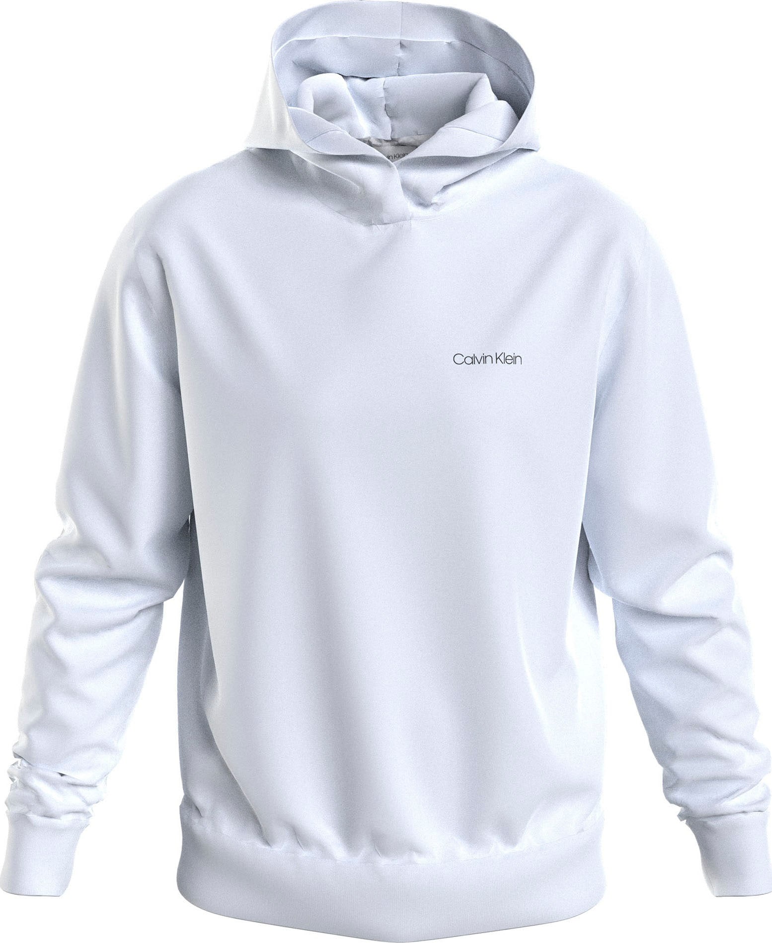 Calvin Klein Kapuzensweatshirt »ANGLED BACK LOGO HOODIE« von Calvin Klein