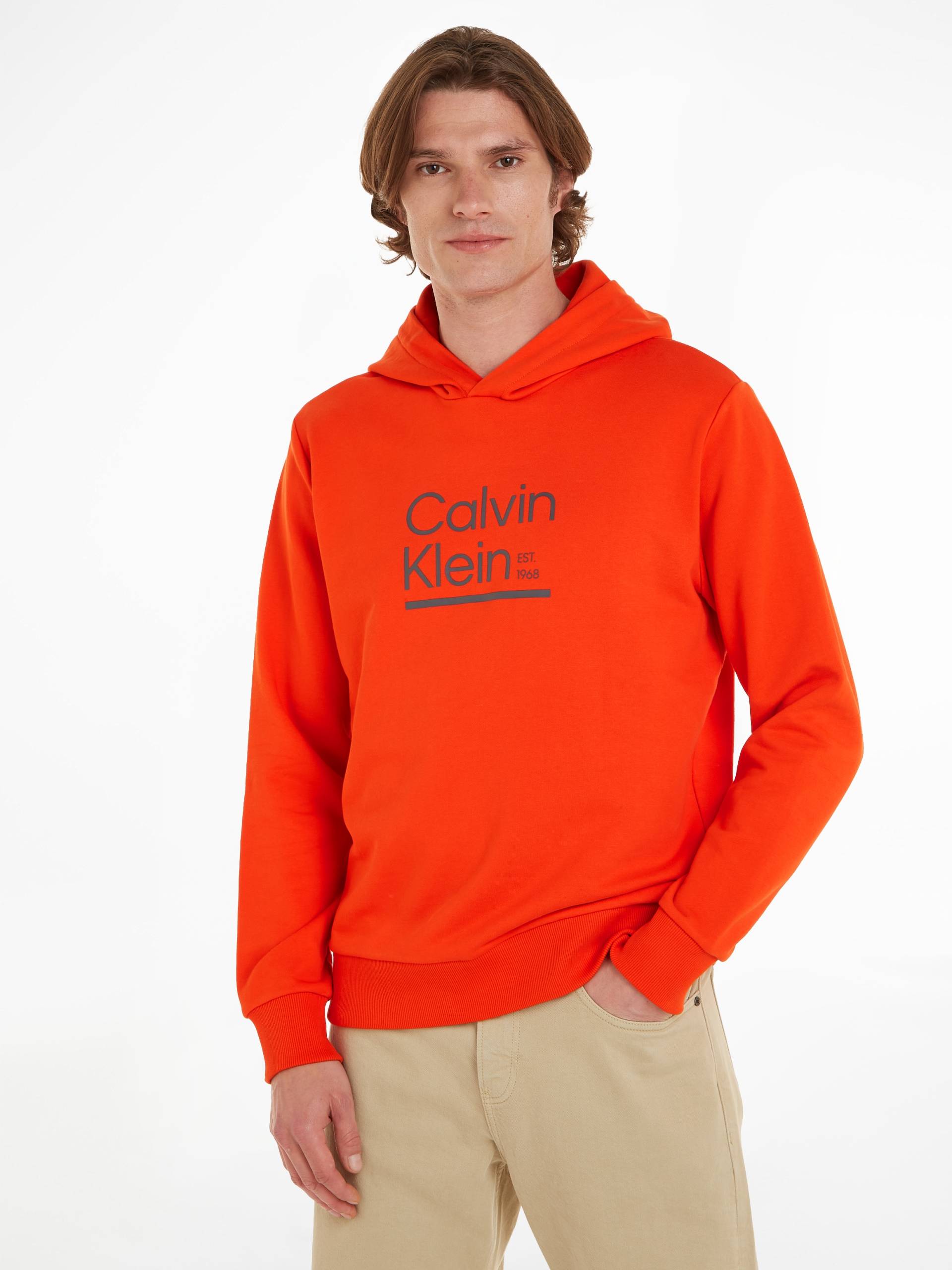 Calvin Klein Kapuzensweatshirt »CONTRAST LINE LOGO HOODIE«, mit Logodruck von Calvin Klein