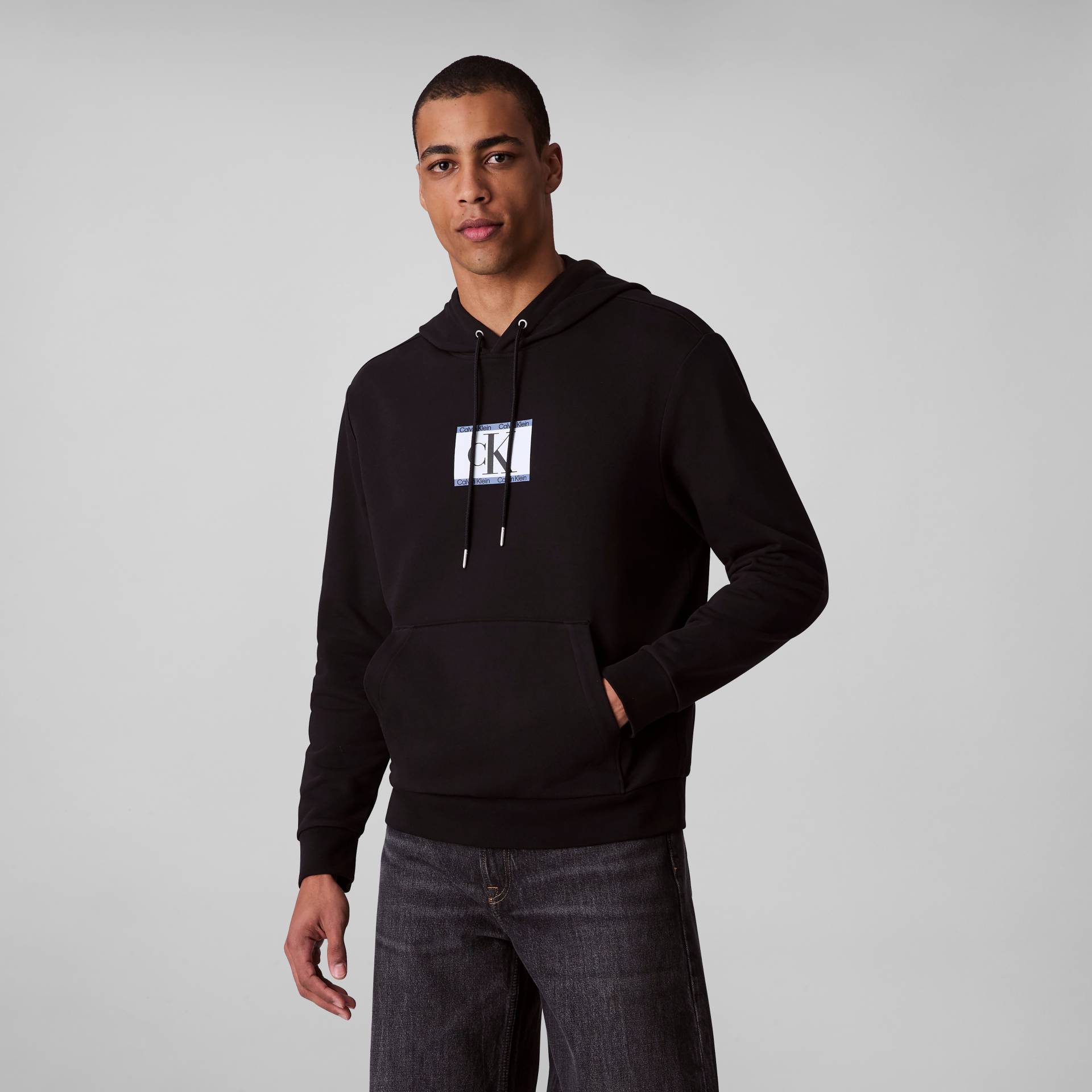 Calvin Klein Kapuzensweatshirt »LS E 350TRRY SP CK B«, Mit Rundhalsausschnitt Calvin Klein Kapuzensweatshirt »LS E 350TRRY SP CK B«, Mit Rundhalsausschnitt von Calvin Klein