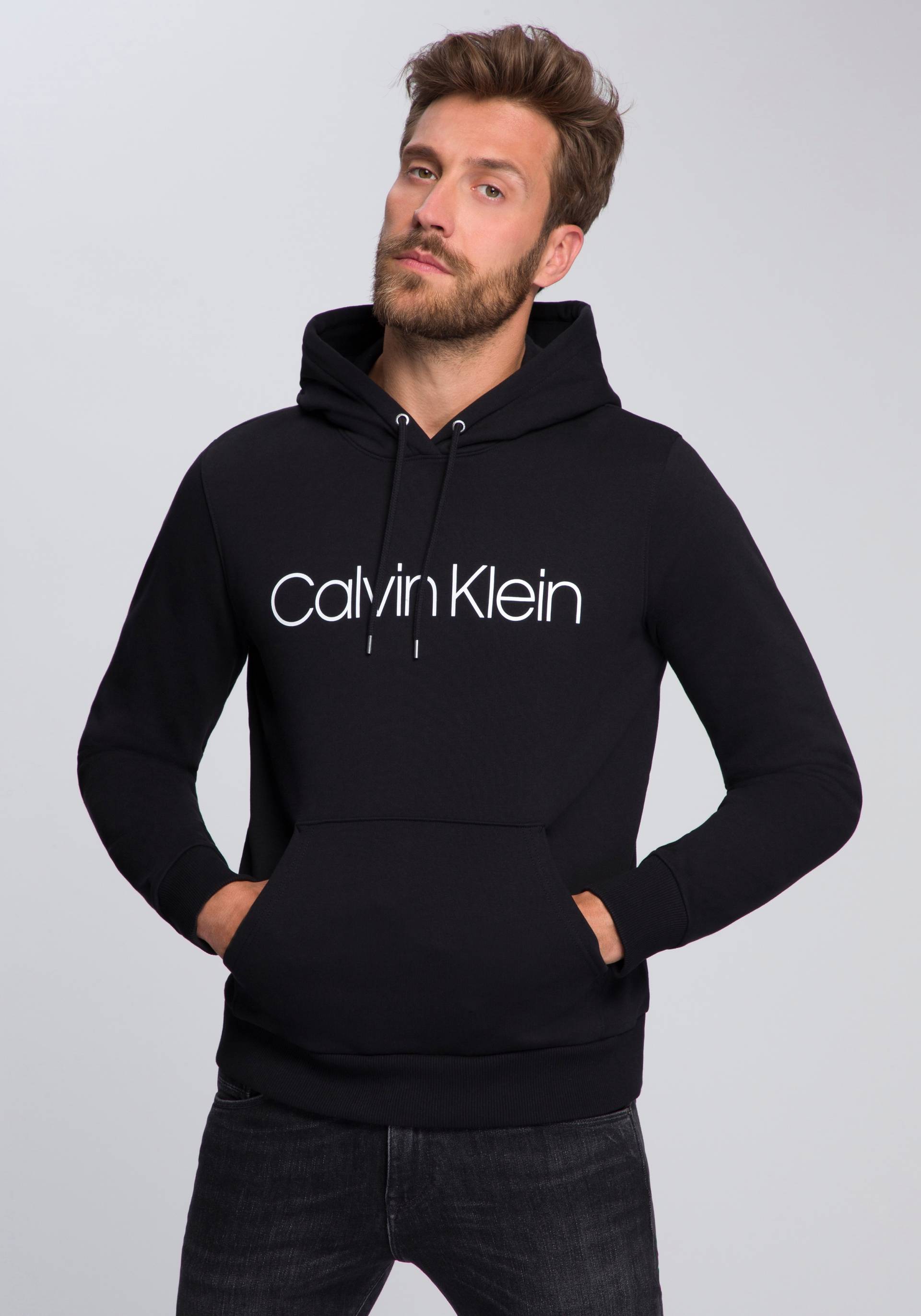 Calvin Klein Kapuzensweatshirt »COTTON LOGO HOODIE« von Calvin Klein