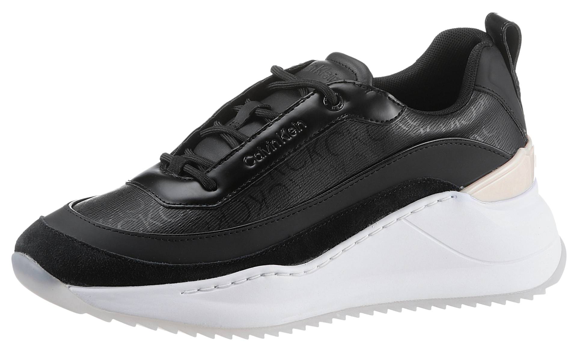 Calvin Klein Keilsneaker »INTERN WEDGE LACE UP - EPI MONO« von Calvin Klein