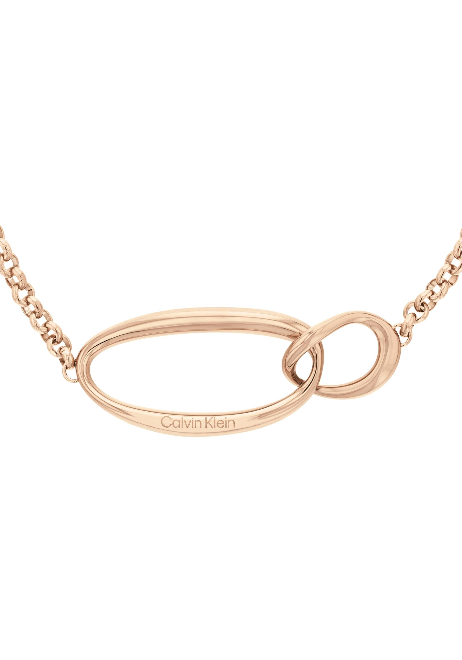 Calvin Klein Kette mit Anhänger »Schmuck Edelstahl Halsschmuck Halskette Erbskette SCULPTURAL« von Calvin Klein