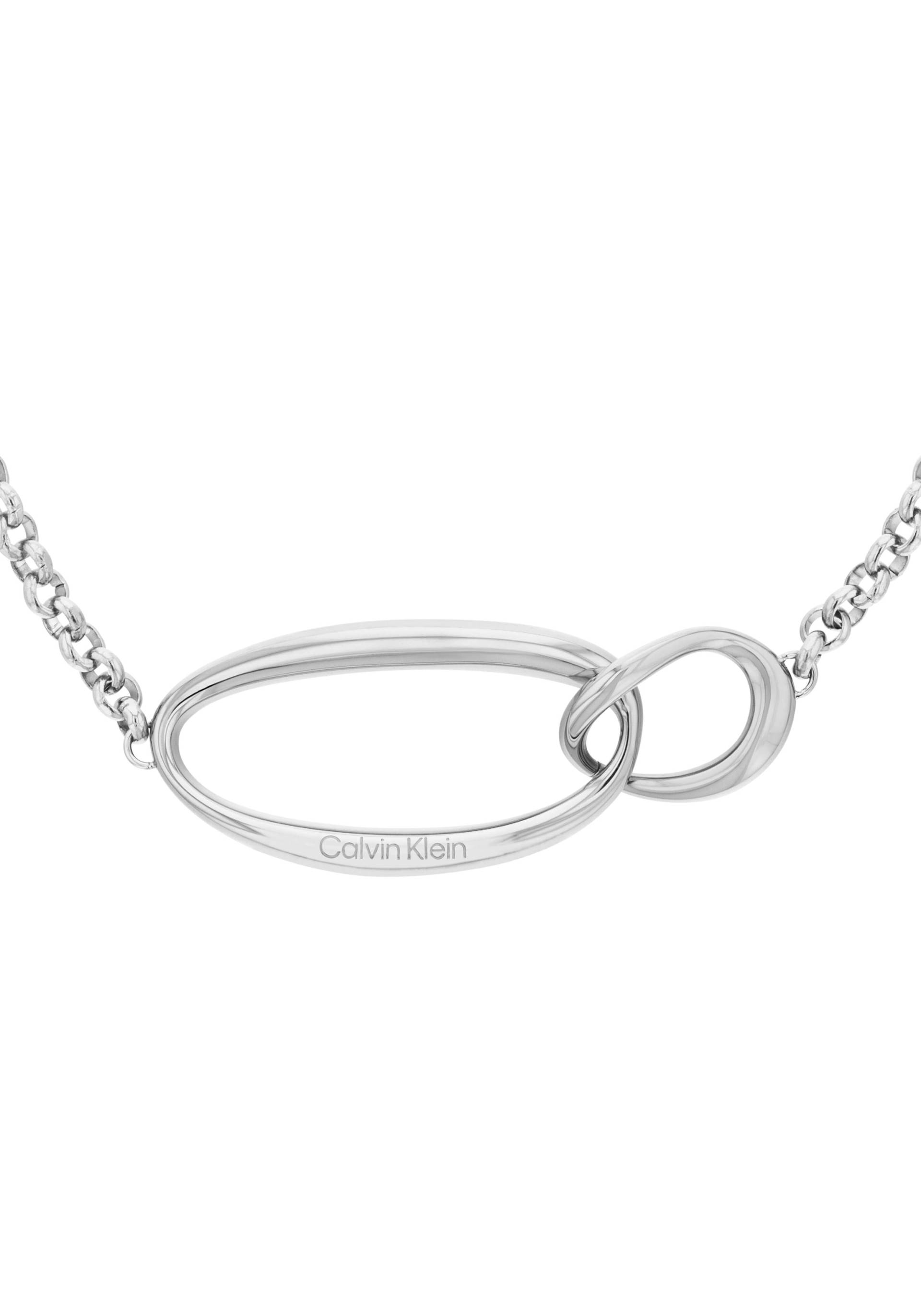 Calvin Klein Kette mit Anhänger »Schmuck Edelstahl Halsschmuck Halskette Erbskette SCULPTURAL« von Calvin Klein