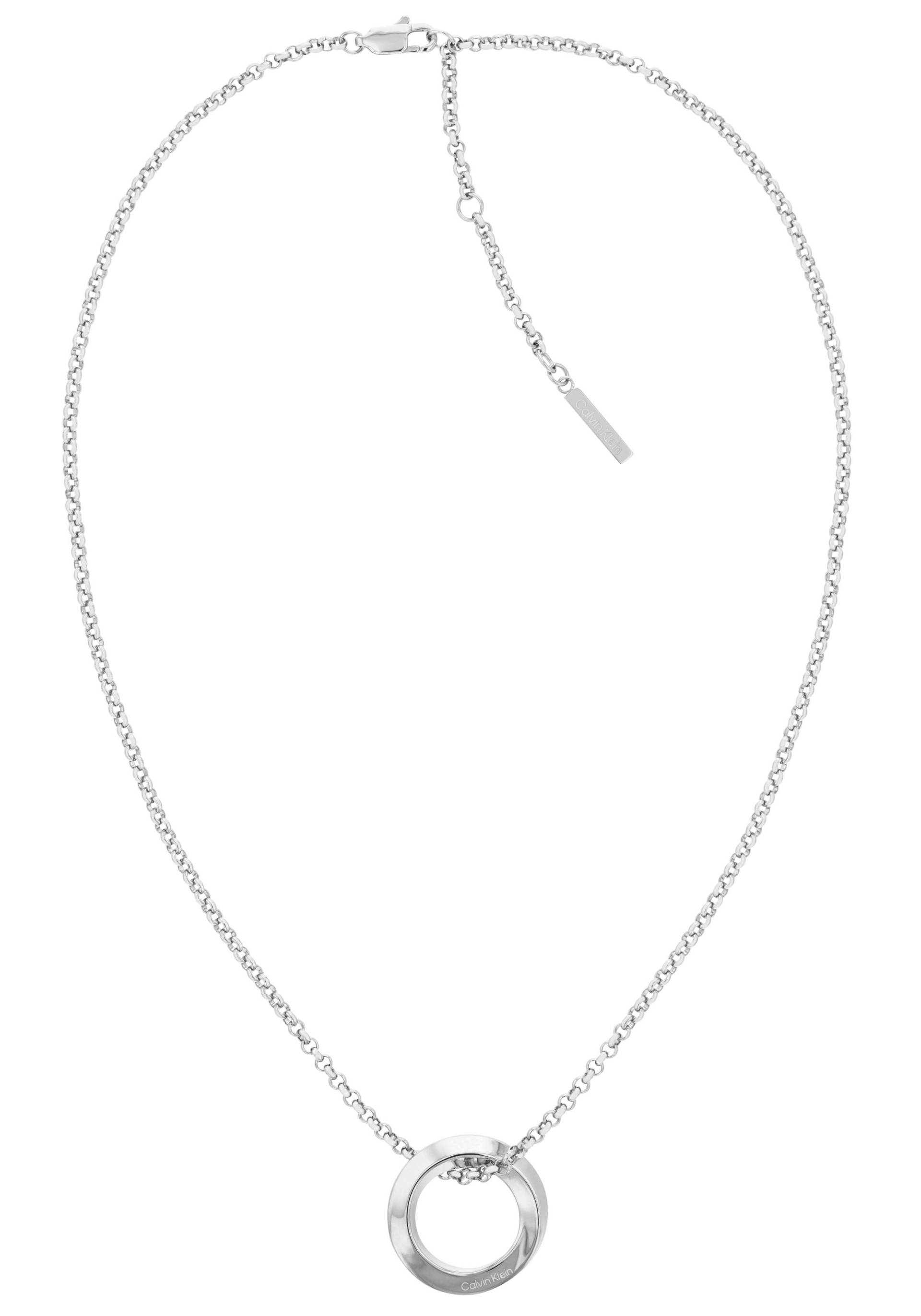 Calvin Klein Kette mit Anhänger »Schmuck Edelstahl Halsschmuck Halskette Erbskette SCULPTURAL« von Calvin Klein