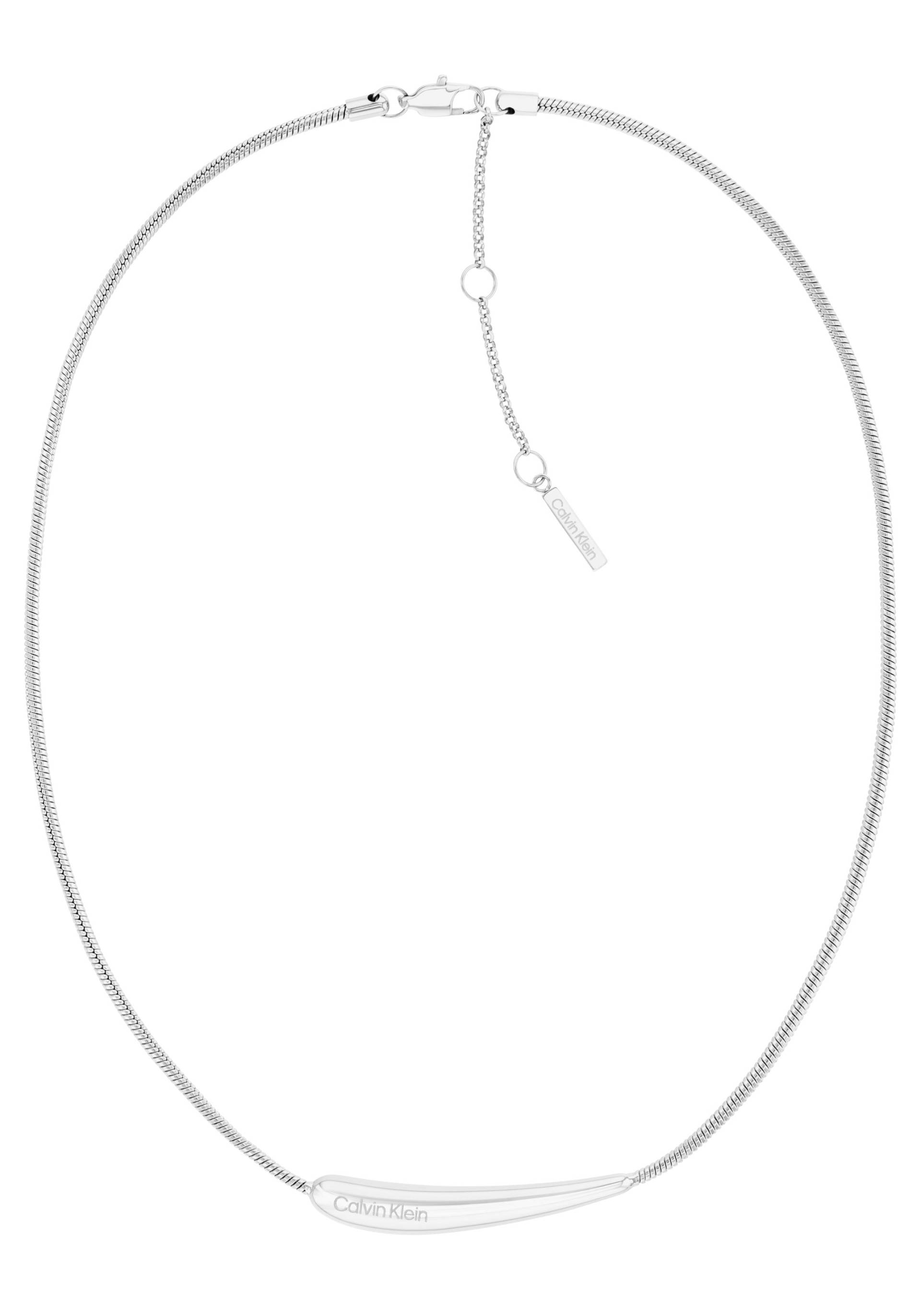 Calvin Klein Kette ohne Anhänger »Schmuck Edelstahl Halsschmuck Halskette Schlangenkette DROPS« von Calvin Klein