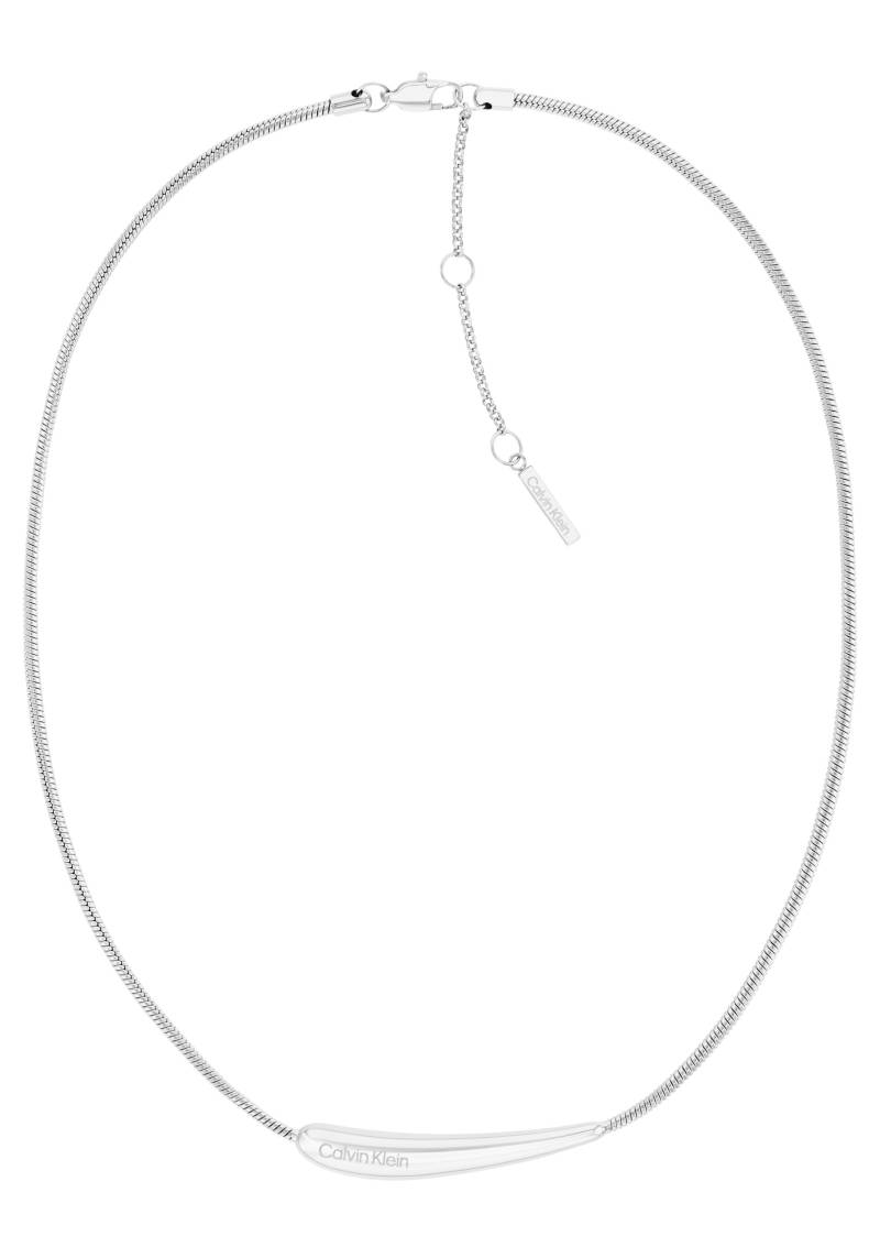 Calvin Klein Kette ohne Anhänger »Schmuck Edelstahl Halsschmuck Halskette Schlangenkette DROPS« von Calvin Klein