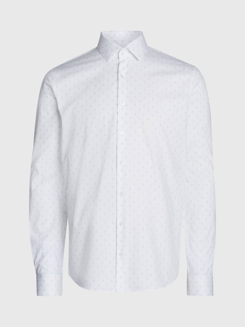 Calvin Klein Kurzarmhemd »POPLIN LEAF PRINT SLIM SHIRT« von Calvin Klein