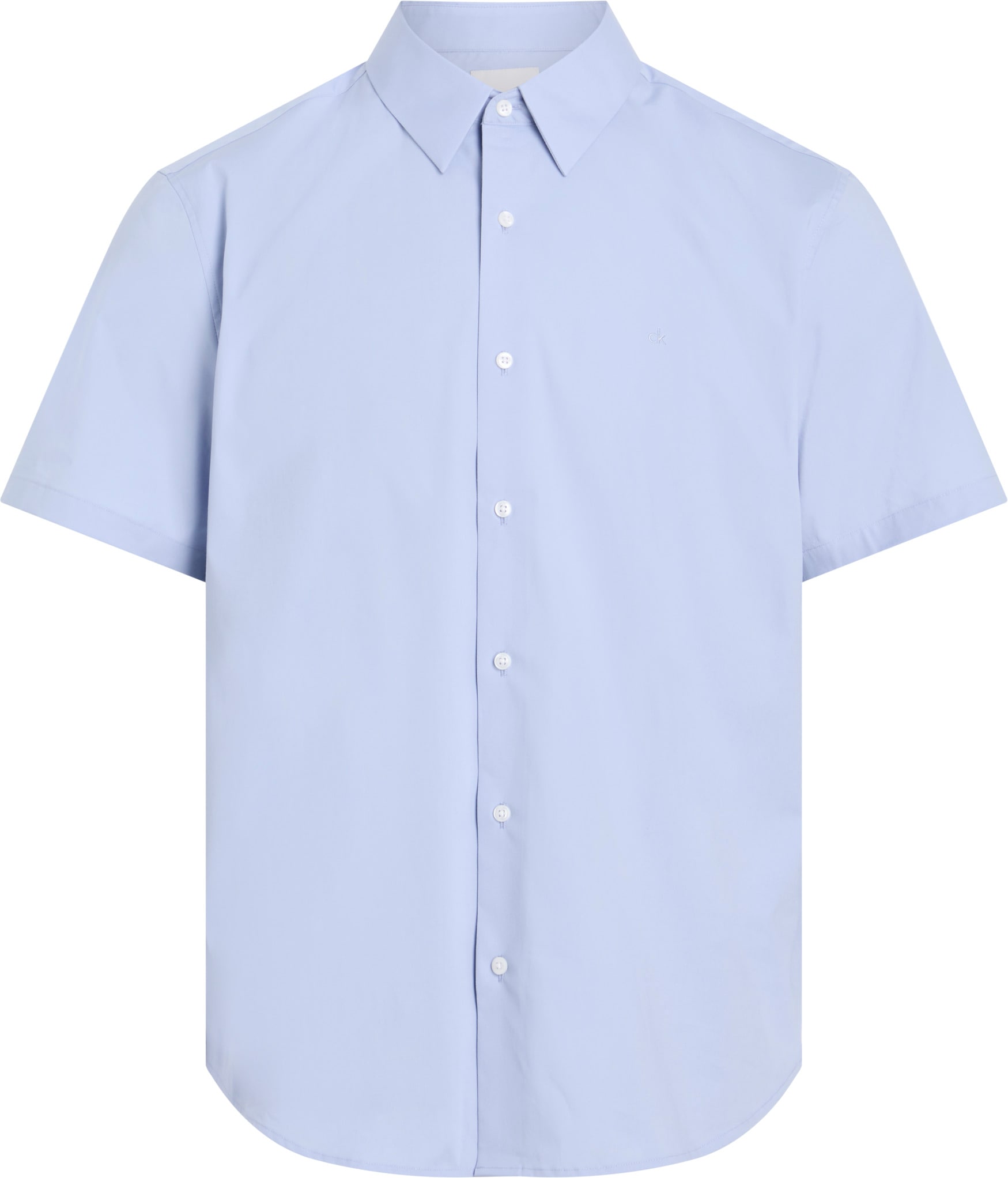 Calvin Klein Kurzarmhemd »SS SOLID STRETCH CLASSIC SHIRT«, in Unifarbe von Calvin Klein
